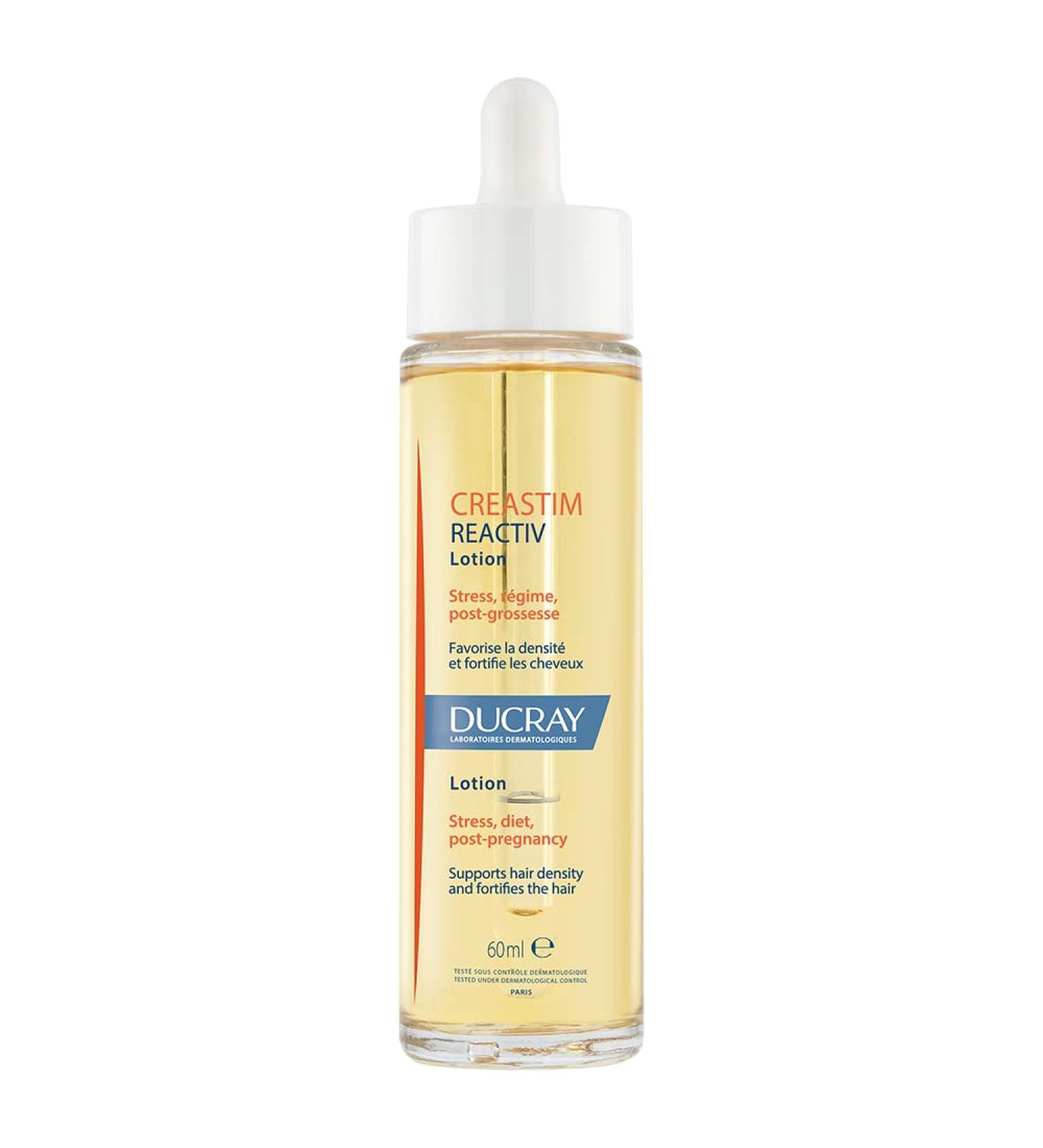 Ducray - Creastim Reactiv Strengthening Lotion - Occasional loss of hair density - 60ml - Buy Online on GoSupps.com