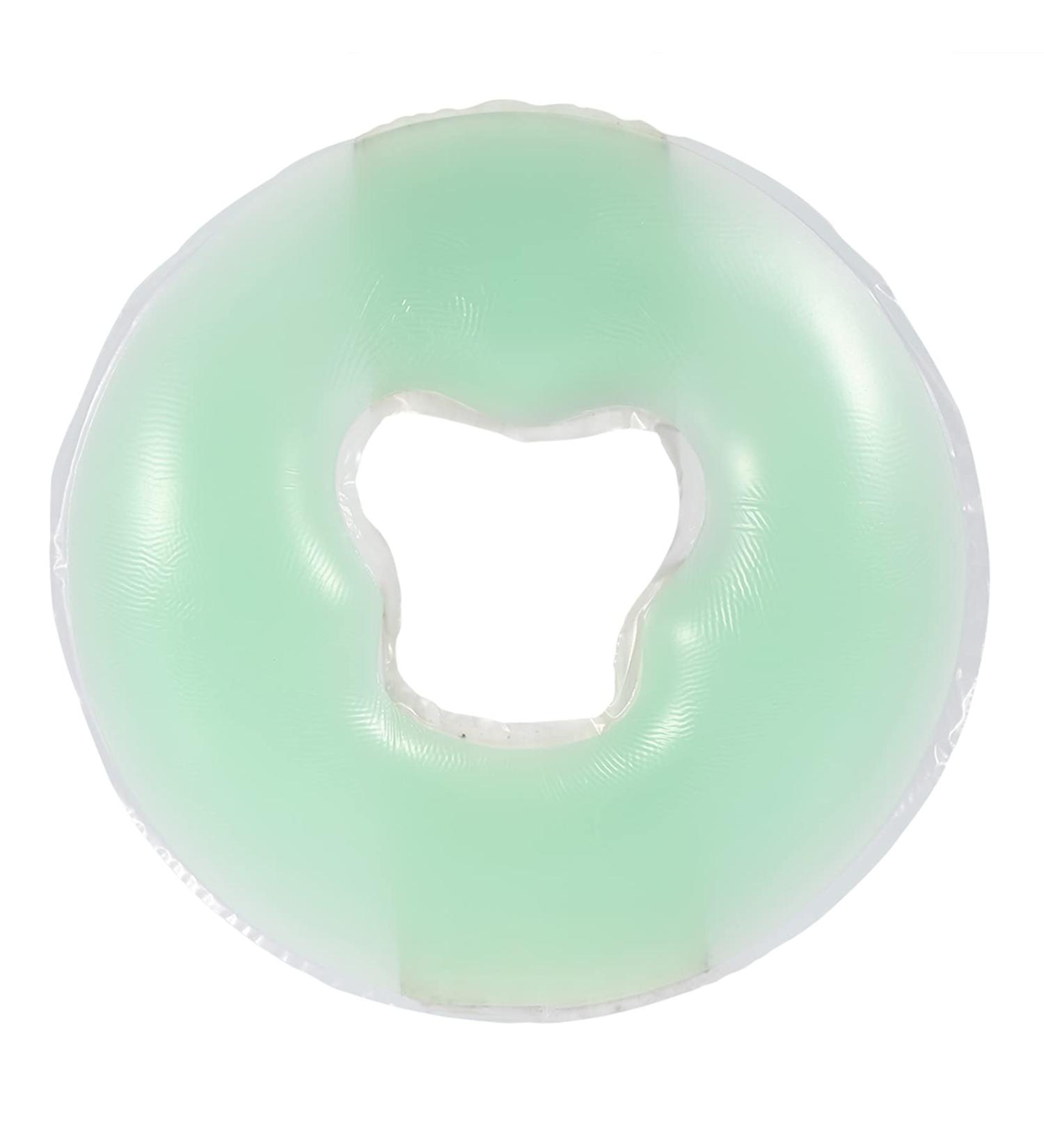 4 Colors Face Relax Pillow - Silicone Massager for Beauty Skin Care | Soft Pad for Relaxation (Light Green) - Buy Online on GoSupps.com