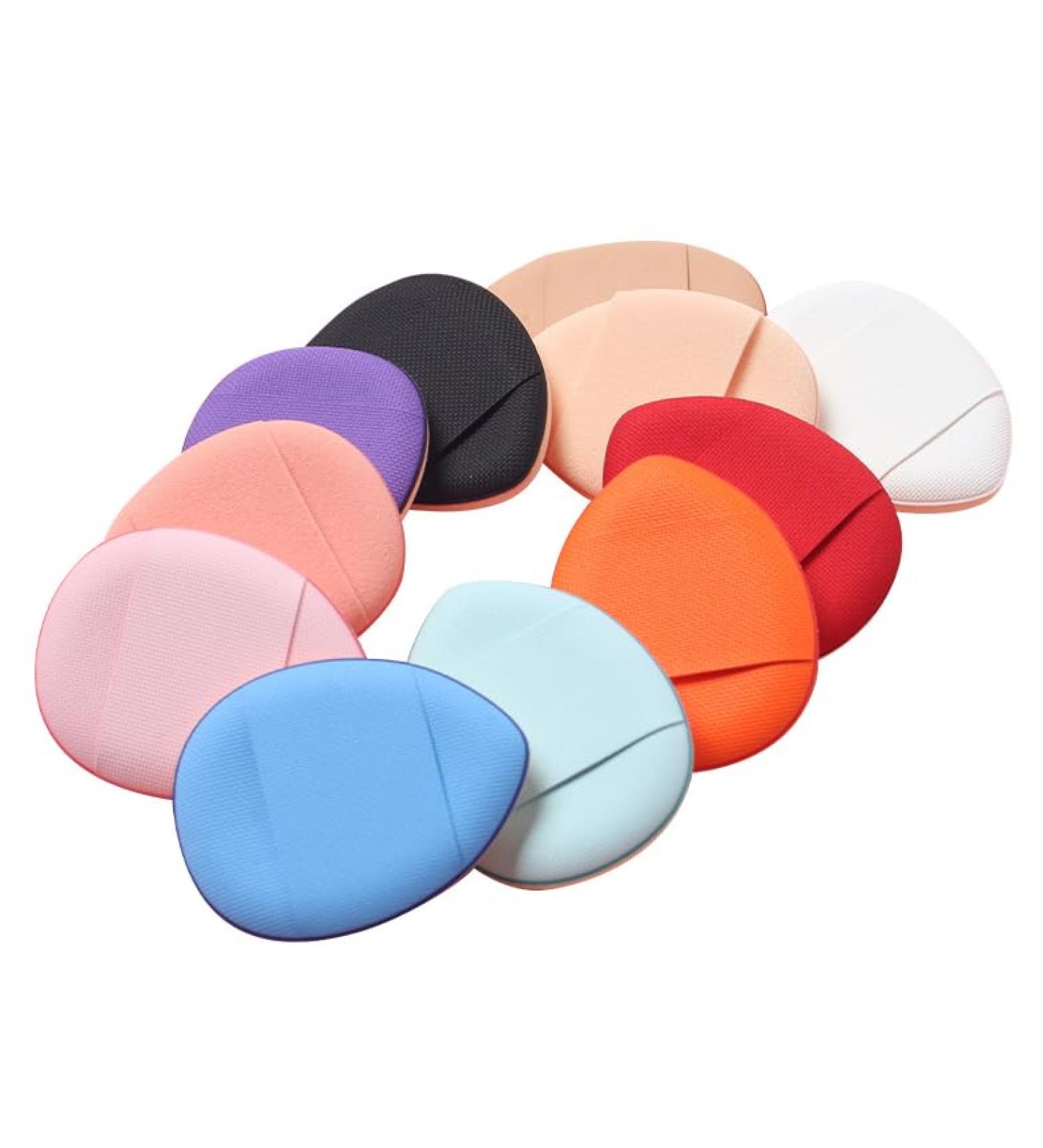 12 Pieces Makeup Sponges Mini Sponges Finger Sponges for Makeup Mini Powder Puffs Facial Makeup Accessories Great for Parties Halloween