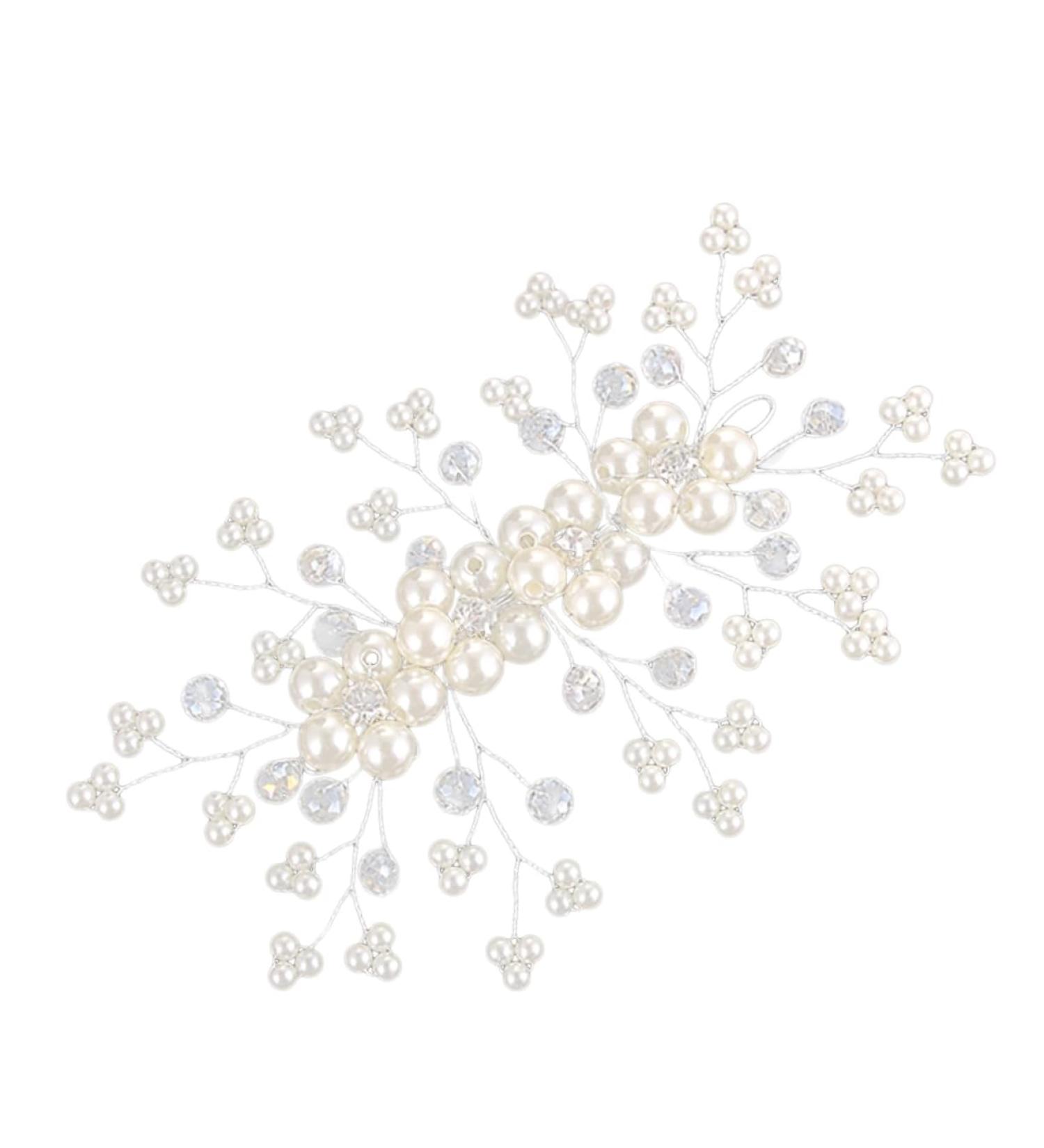 Beaupretty Bridal Hair Comb Comb headpiece bridal headpiece bride crystal comb Crystal Bride Comb - Buy Online on GoSupps.com