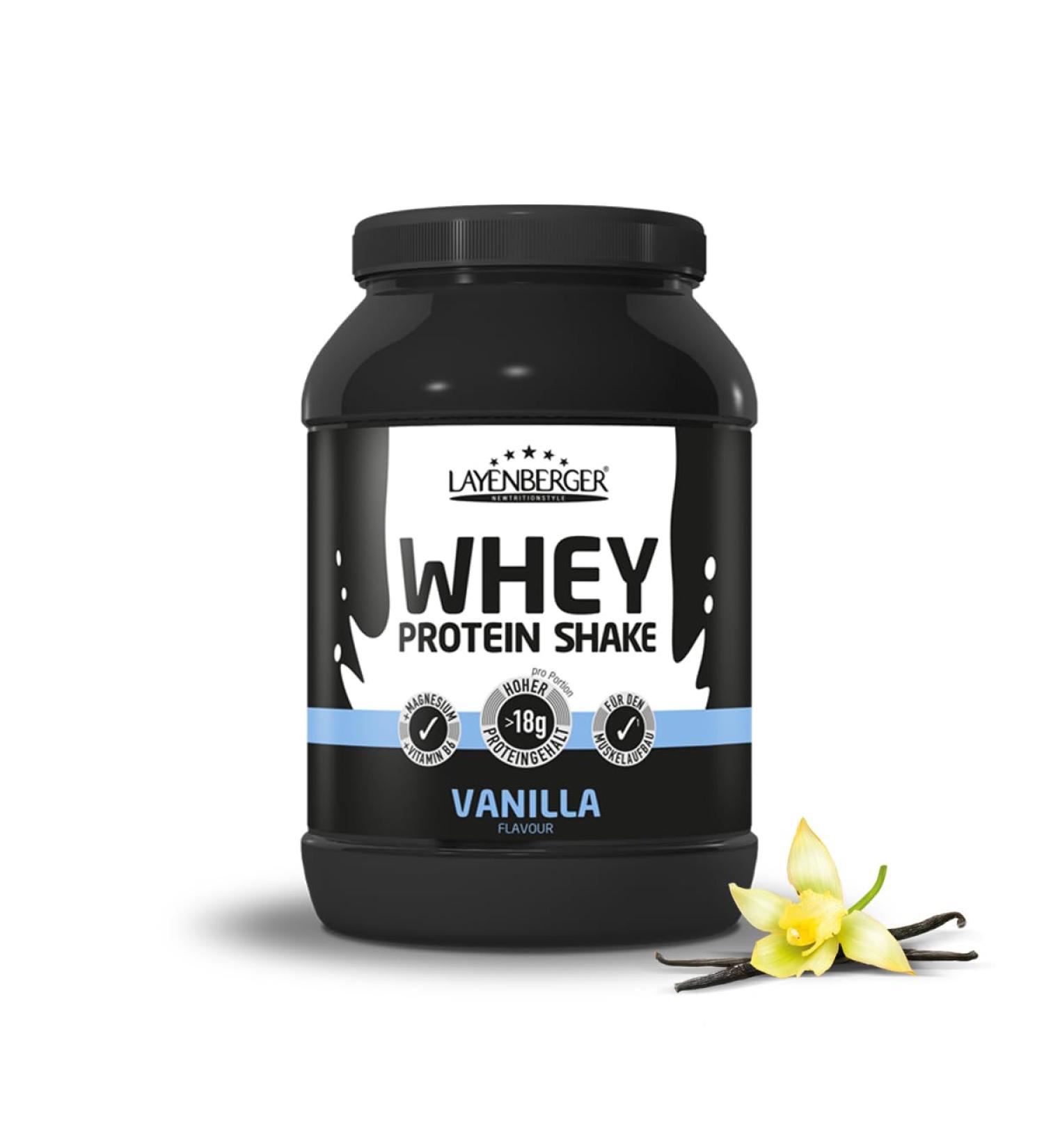 Buy Layenberger Whey Protein Shake Vanilla - 73.1% Protein BCAA for Muscle Building (750g) | International Shipping Available - Buy Online on GoSupps.com