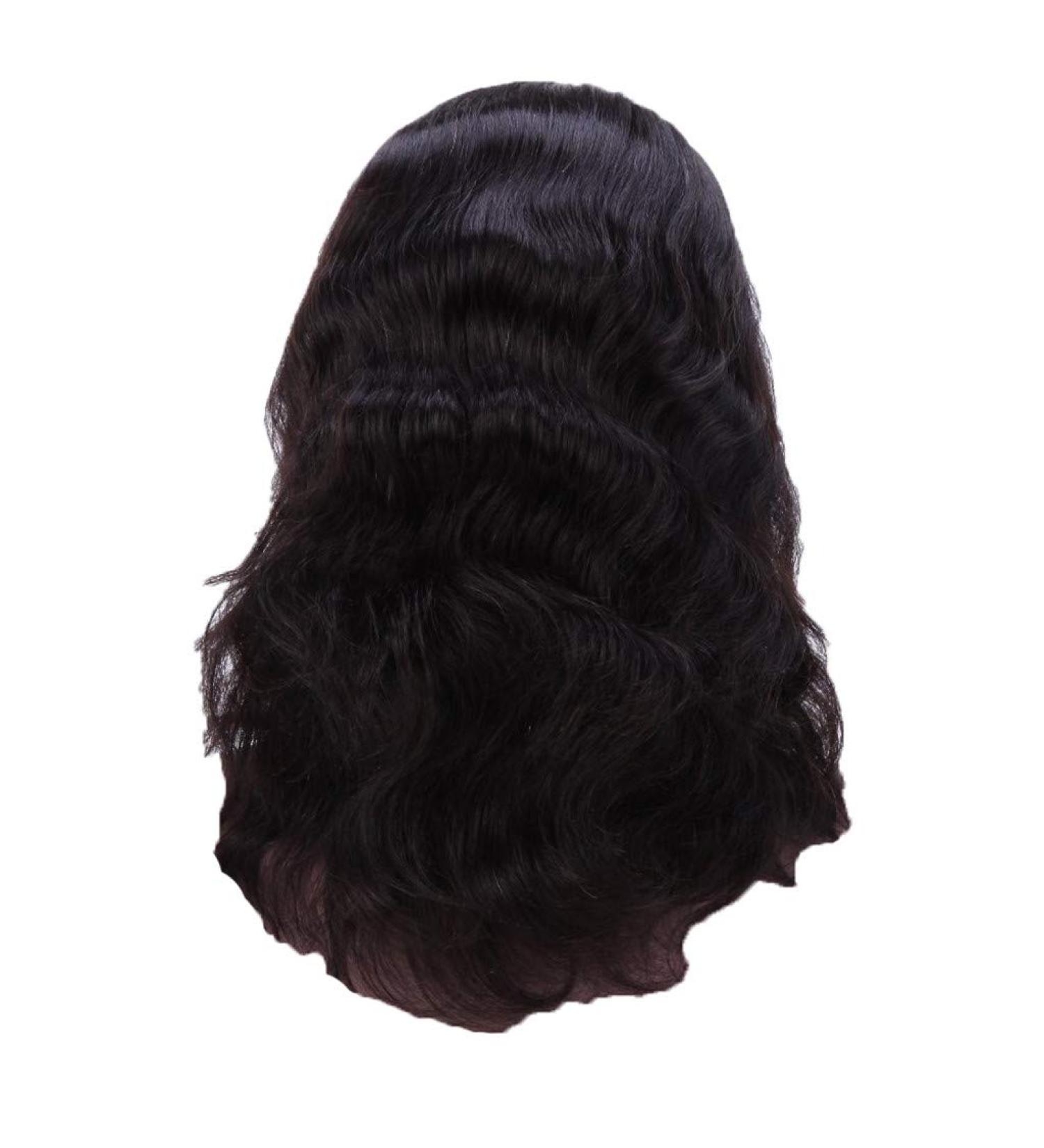 Shop Black Curly Long Wavy Women's Wigs - Brazilian Synthetic Hair for 50s 60s 70s & 80s Cosplay | International Shipping Available - Buy Online on GoSupps.com
