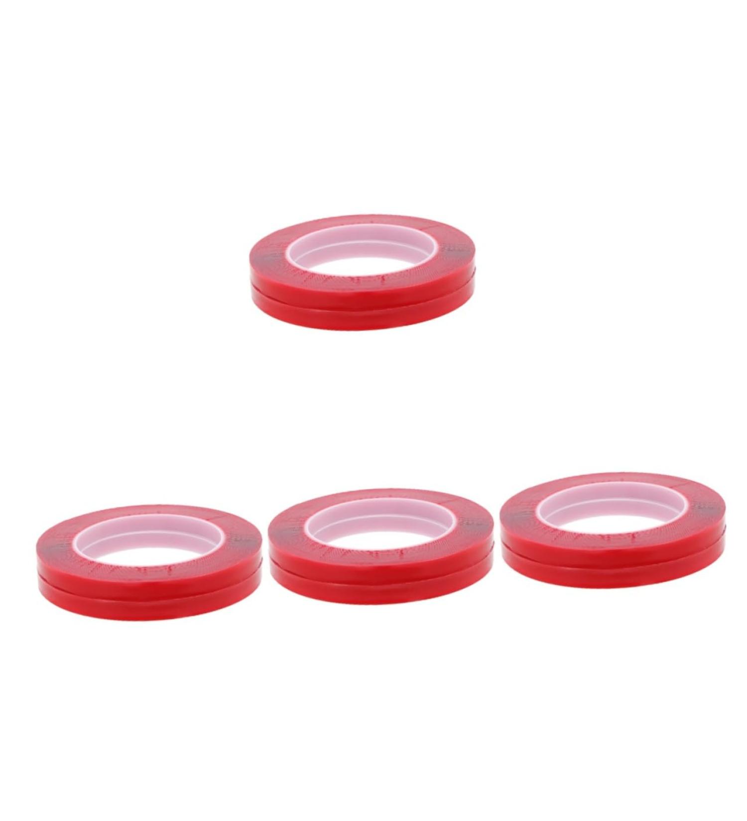 MAGICLULU 8 Rolls clear nail tape double sided tape display board nail adhesive display holders double sided high viscosity nail display tapes Nail supplies no trace manicure display stand - Buy Online on GoSupps.com