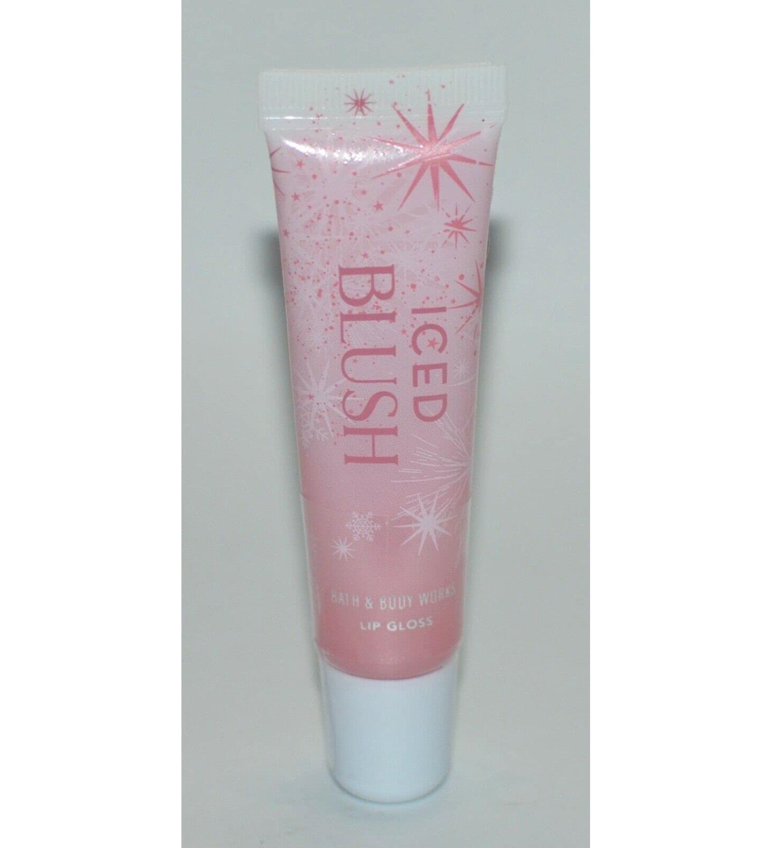 Bath and Body Works Shimmer Lip Gloss Iced Blush .47 Ounce