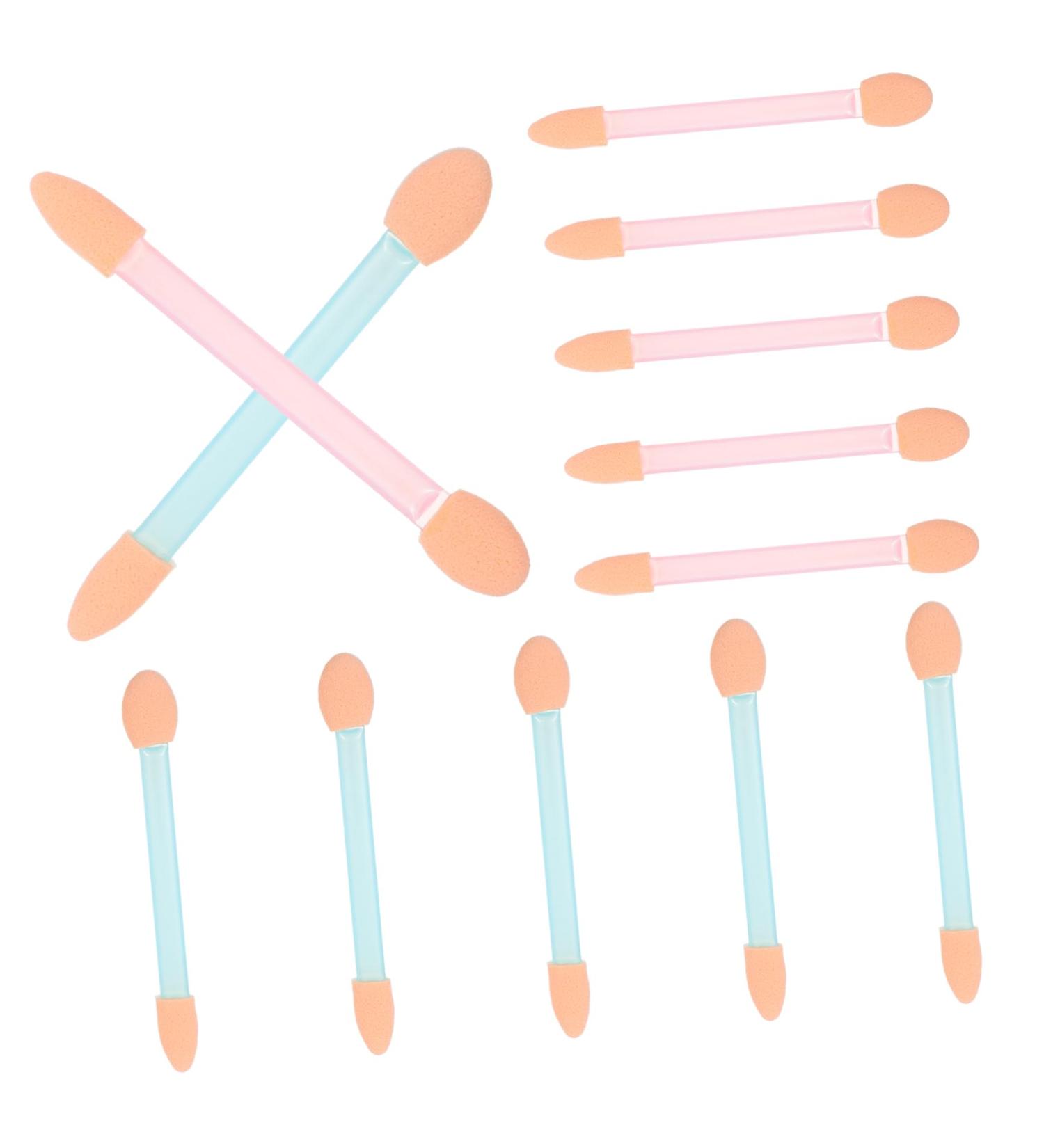 MAGICLULU 24pcs Brush Eyeshadow Foam Eyeshadow Oval Eyeshadow Applicator Stick Miss Double Sided - Buy Online on GoSupps.com