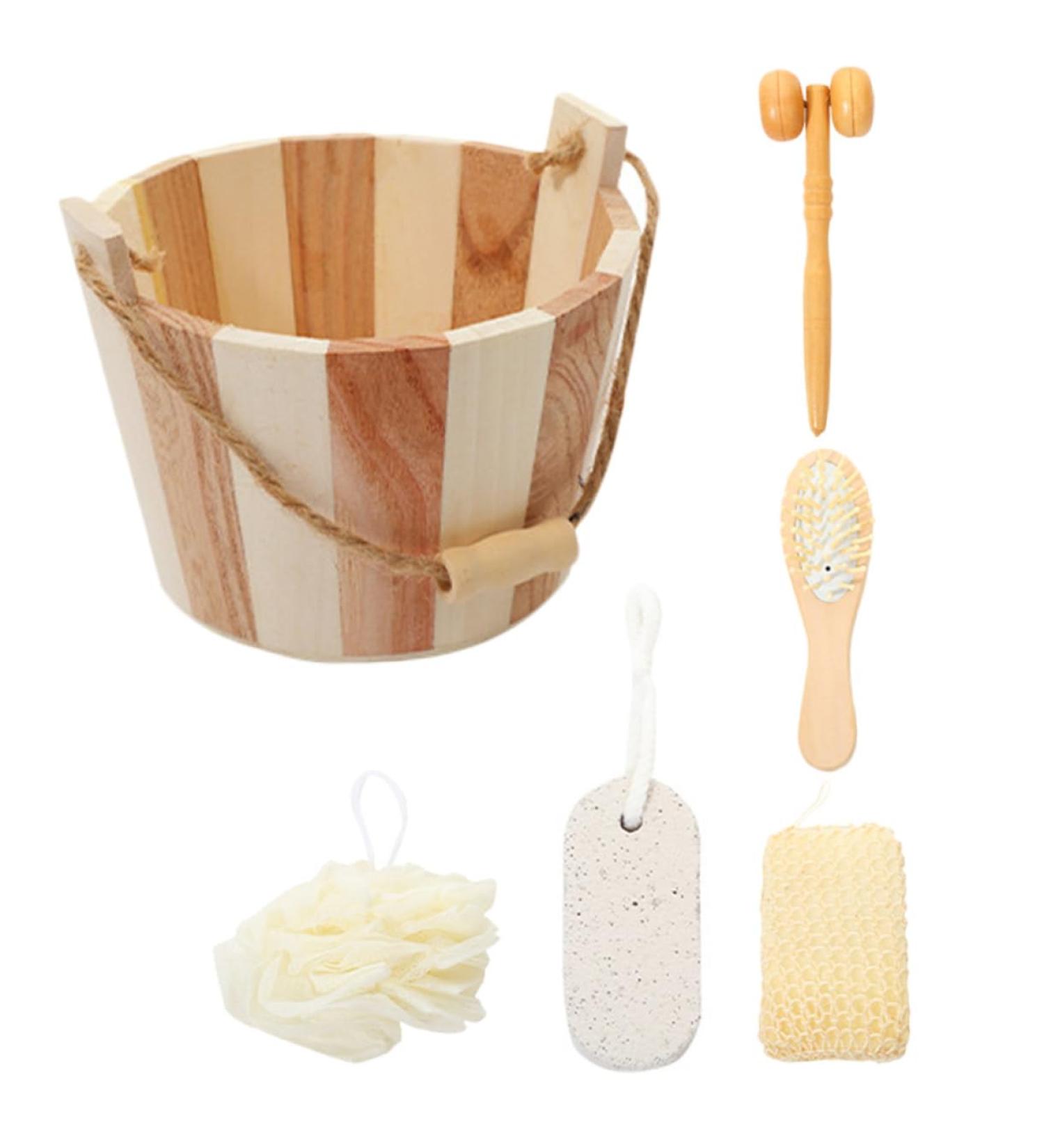 MAGICLULU 1 Set Body Exfoliating Scrubber Shower Tool Kit Reusable Bathing Tools Women Bathing Accessories Bathing Scrubber Body Cleaning Kit Body Scrubber Bathing Kit for Women Shower Ball - Buy Online on GoSupps.com