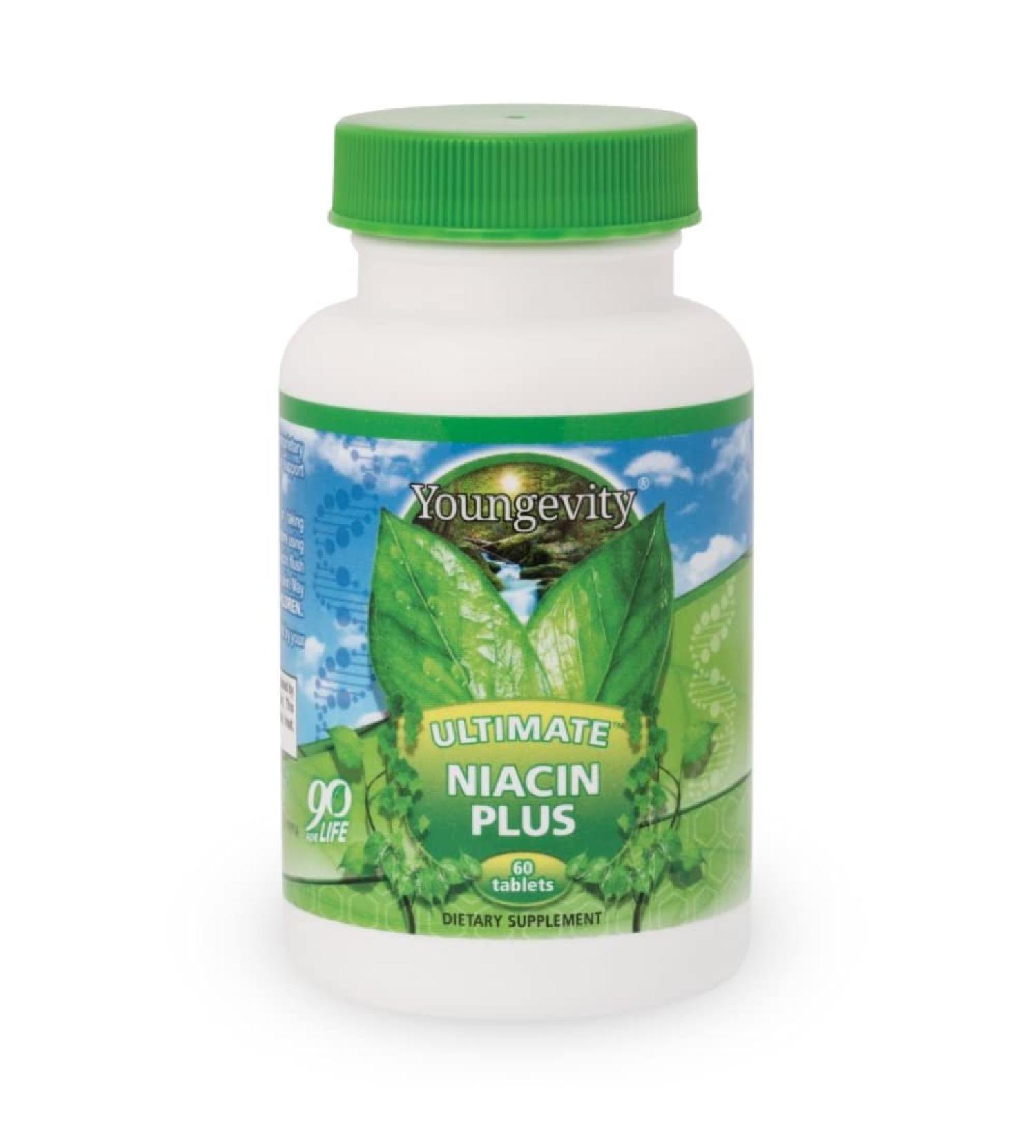 Ultimate Niacin Plus Extracts & Enzymes 500mg - 60 Tablets - Buy Online on GoSupps.com