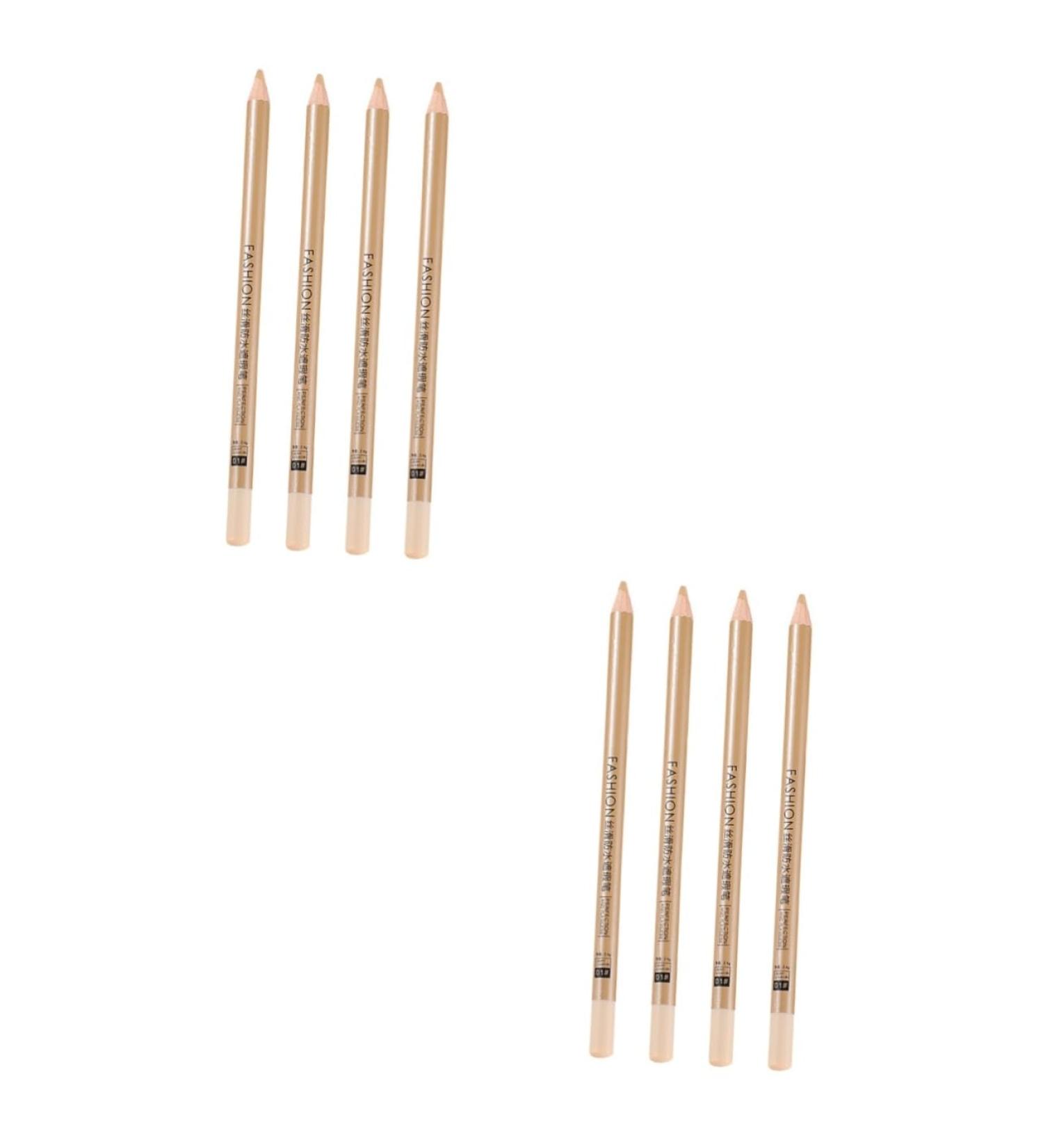 OHPHCALL 8 Pcs Concealer Pen Concealer for Makeup Concealer for Freckle Women Makeup Supplies White Wooden - Buy Online on GoSupps.com