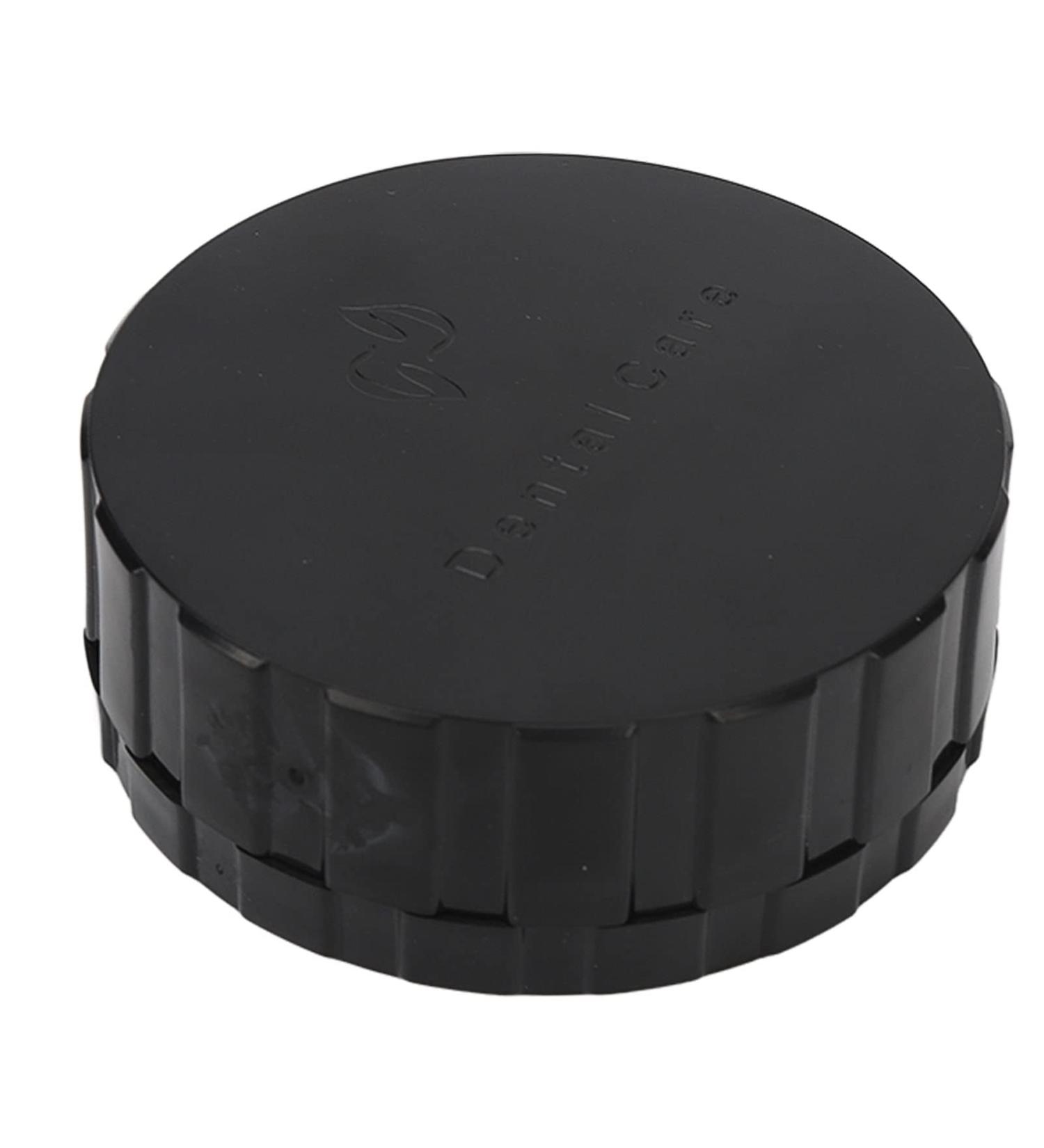Buy Reusable Black Storage Box for Prosthesis Veins - Round Storage for Veneers & Prostheses with Replacement Pads - International Shipping - Buy Online on GoSupps.com