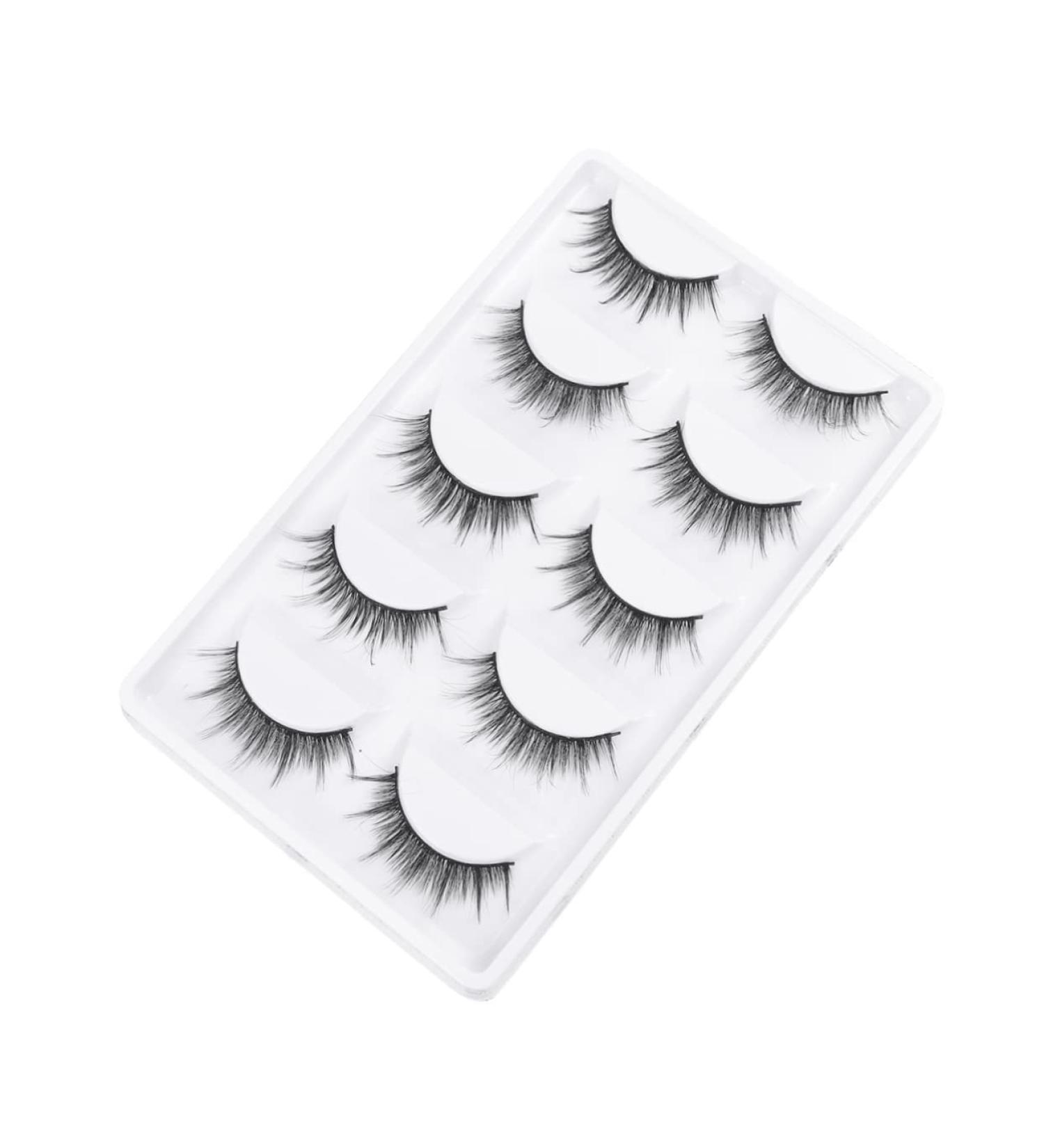 minkissy 80 Pairs Dense Eyelash Banana Hair Claw Clips Pink Baby Headbands Newborn Metal Hairpin Stick Natural False Lashes Fake Eyelash Fake Lashes Cross 3d Eyelashes - Buy Online on GoSupps.com
