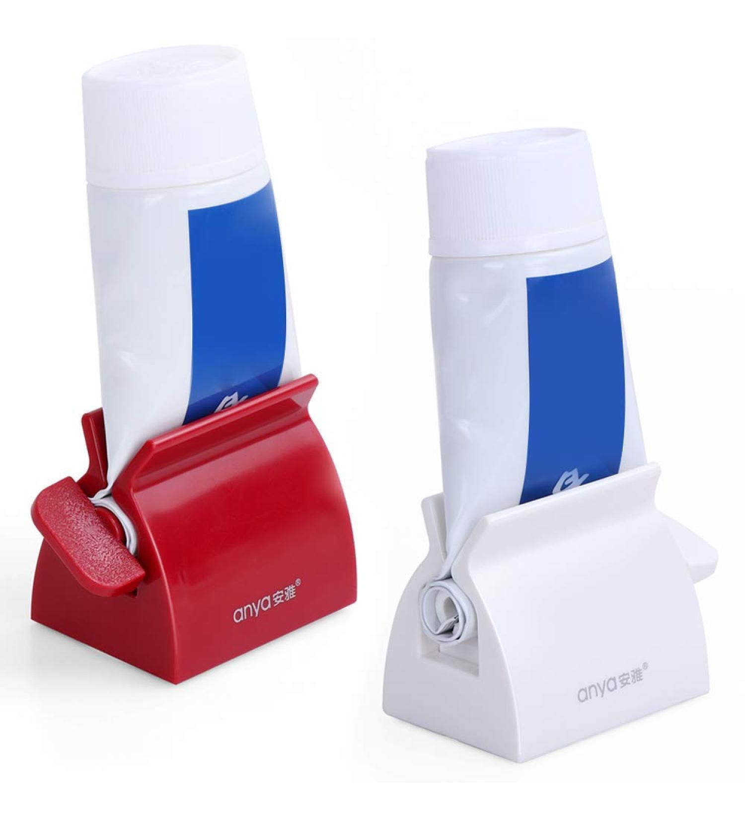 2PCS Toothpaste Squeezer Rolling Toothpaste Tube Dispenser Holder Stand for Bathroom Style-3 - Buy Online on GoSupps.com