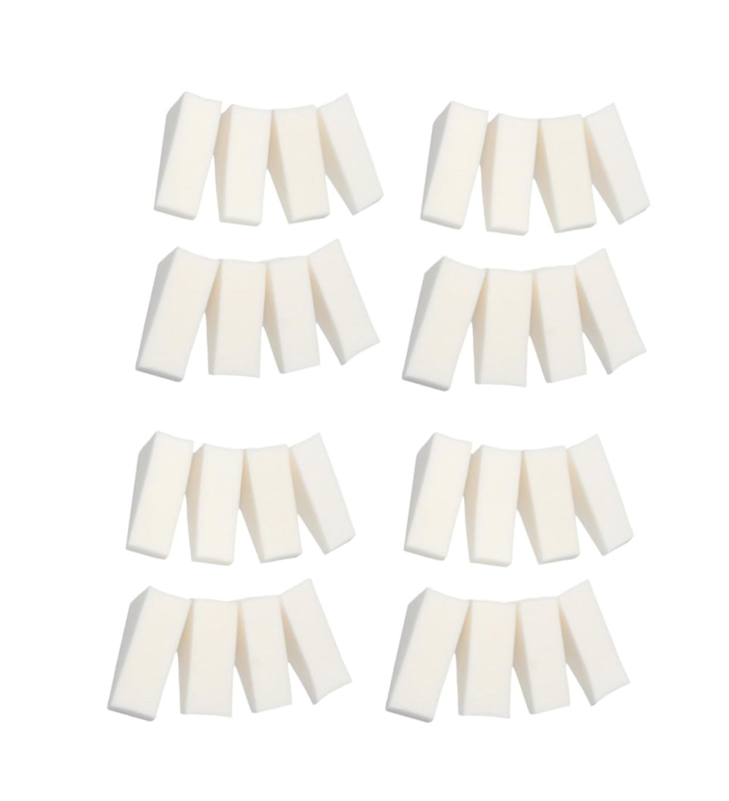 FRCOLOR 32pcs Triangle Makeup Sponge Wedges - Perfect for Manicure & Cosmetics - High-Quality Foam for Flawless Application - Buy Online on GoSupps.com