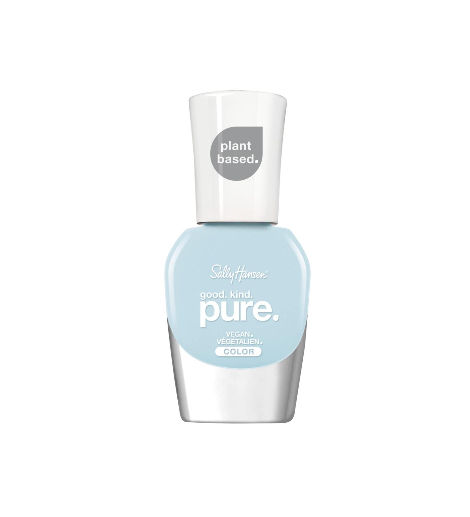 Sally Hansen Good.Kind.Pure. Nail Color in Blue-tanical 0.33 Fl Oz - Packaging May Vary - Buy Online on GoSupps.com