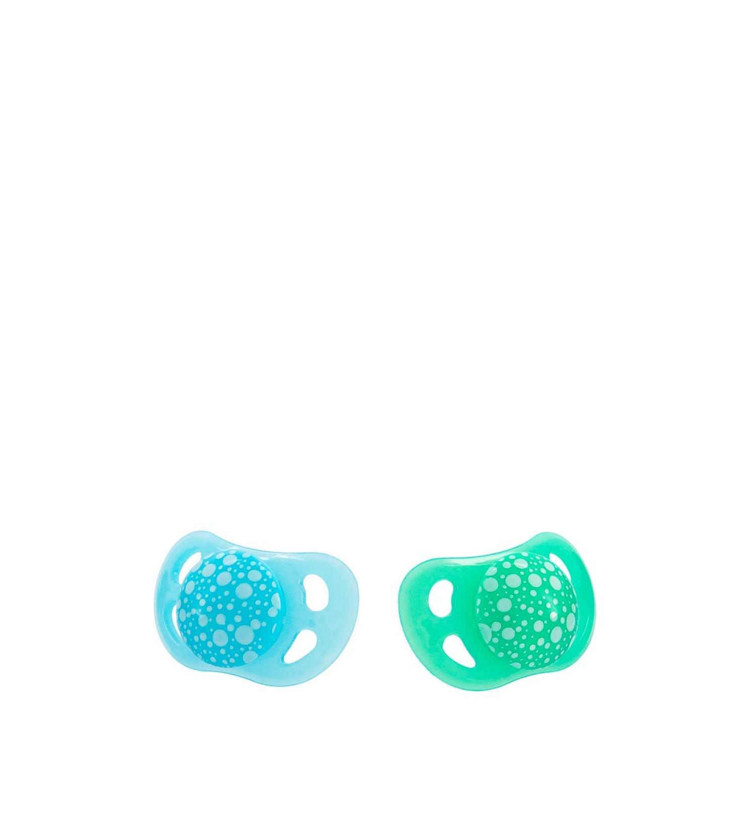 Twistshake Pacifier Set - Pastel Blue & Mint Green 0-6 Months 2-Piece | Shop Now for Top-Quality Baby Soothers! - Buy Online on GoSupps.com