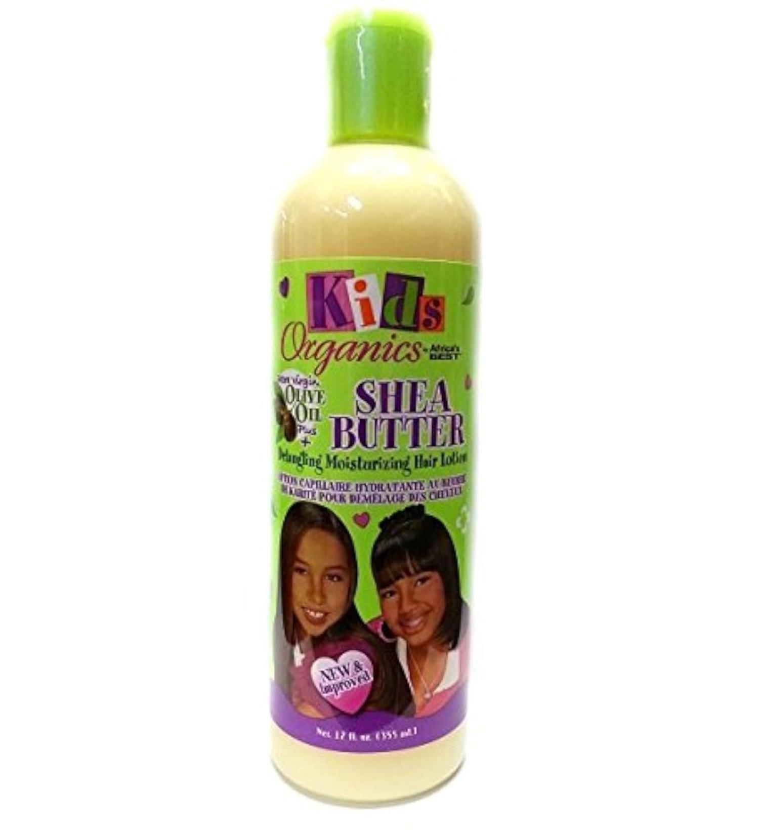 Africa's Best Kids Shea Butter Detangling Moisturising Hair Lotion 355 ml