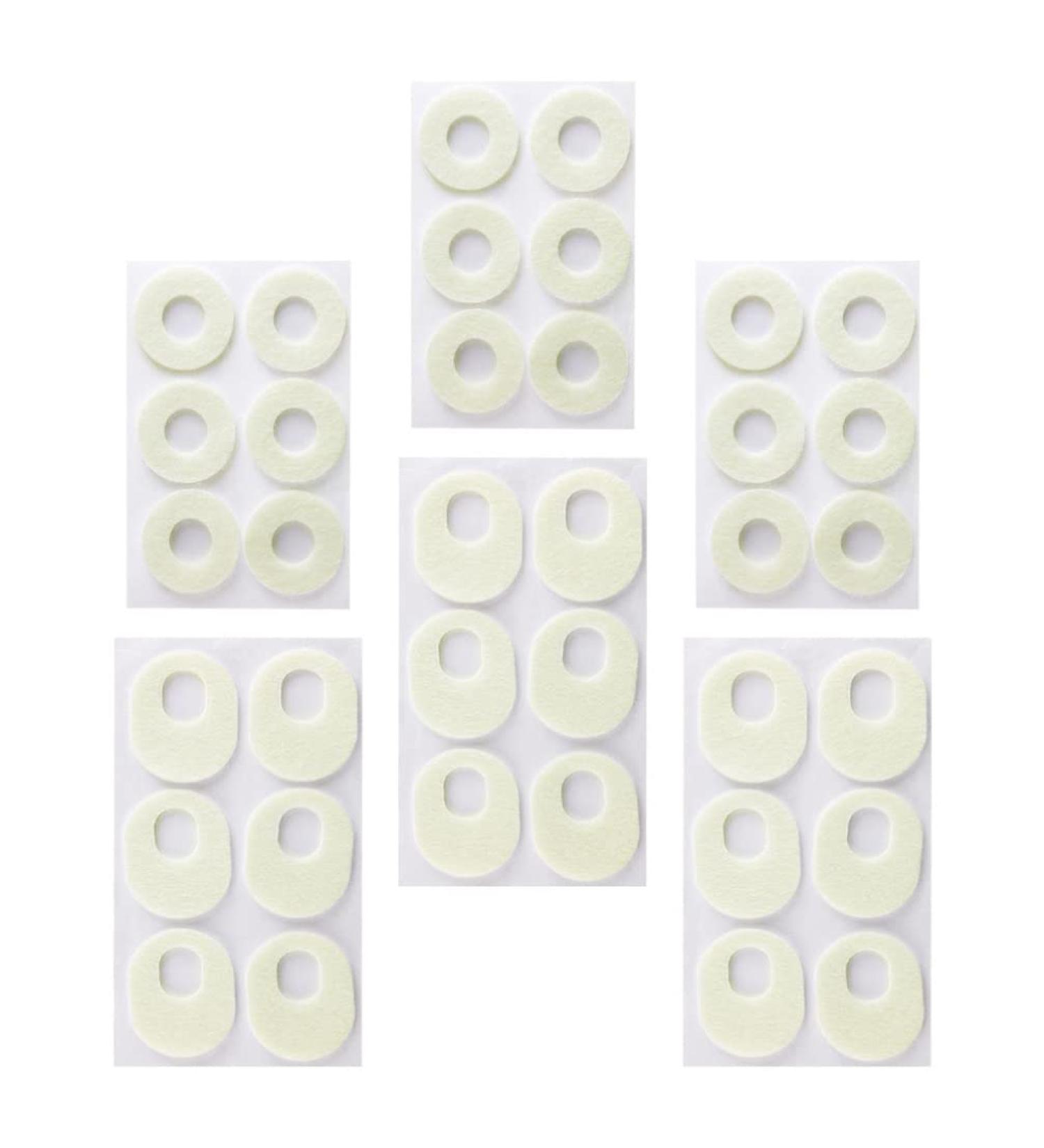 Heel Cushion Pads - 6 Sheets, Sweat-Absorbent & Non-Woven Foam Stickers - Buy Online on GoSupps.com