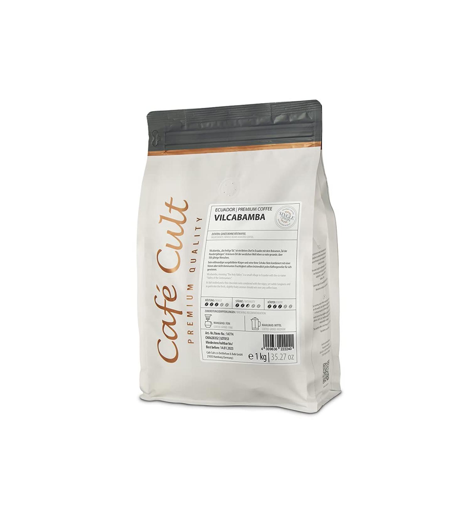 Cafe Cult Hamburg Cafe Cult Coffee Ecuador Vilcabamba whole beans 1 kg