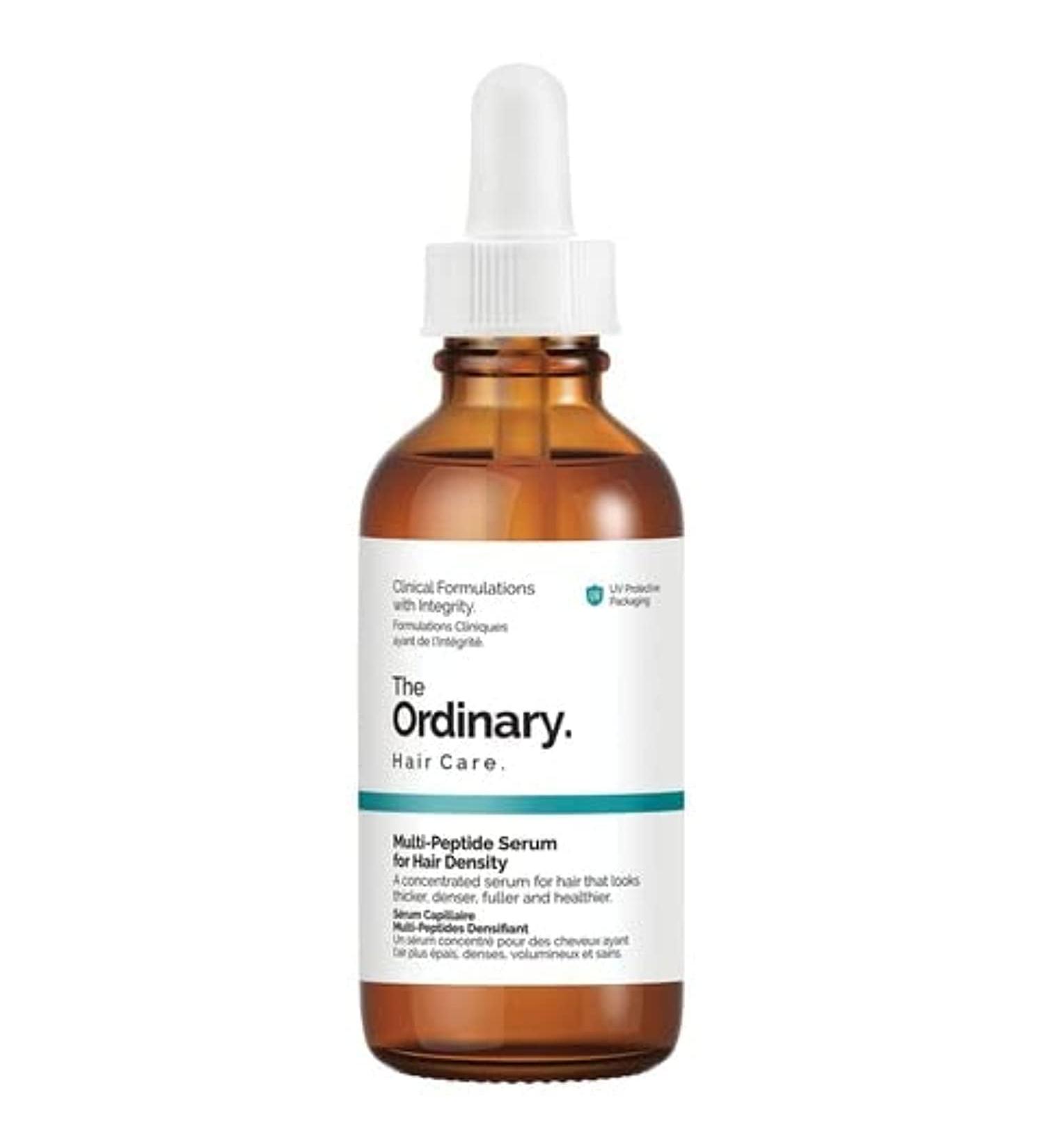 The Ordinary Hair Growth Serum 60ml - Multi-peptide Formula for Hair Density & Thinning Hair - Volumizing Conditioner for Men & Women - Promotes Hair Growth & Fights Alopecia - All Hair Types - Buy Online on GoSupps.com