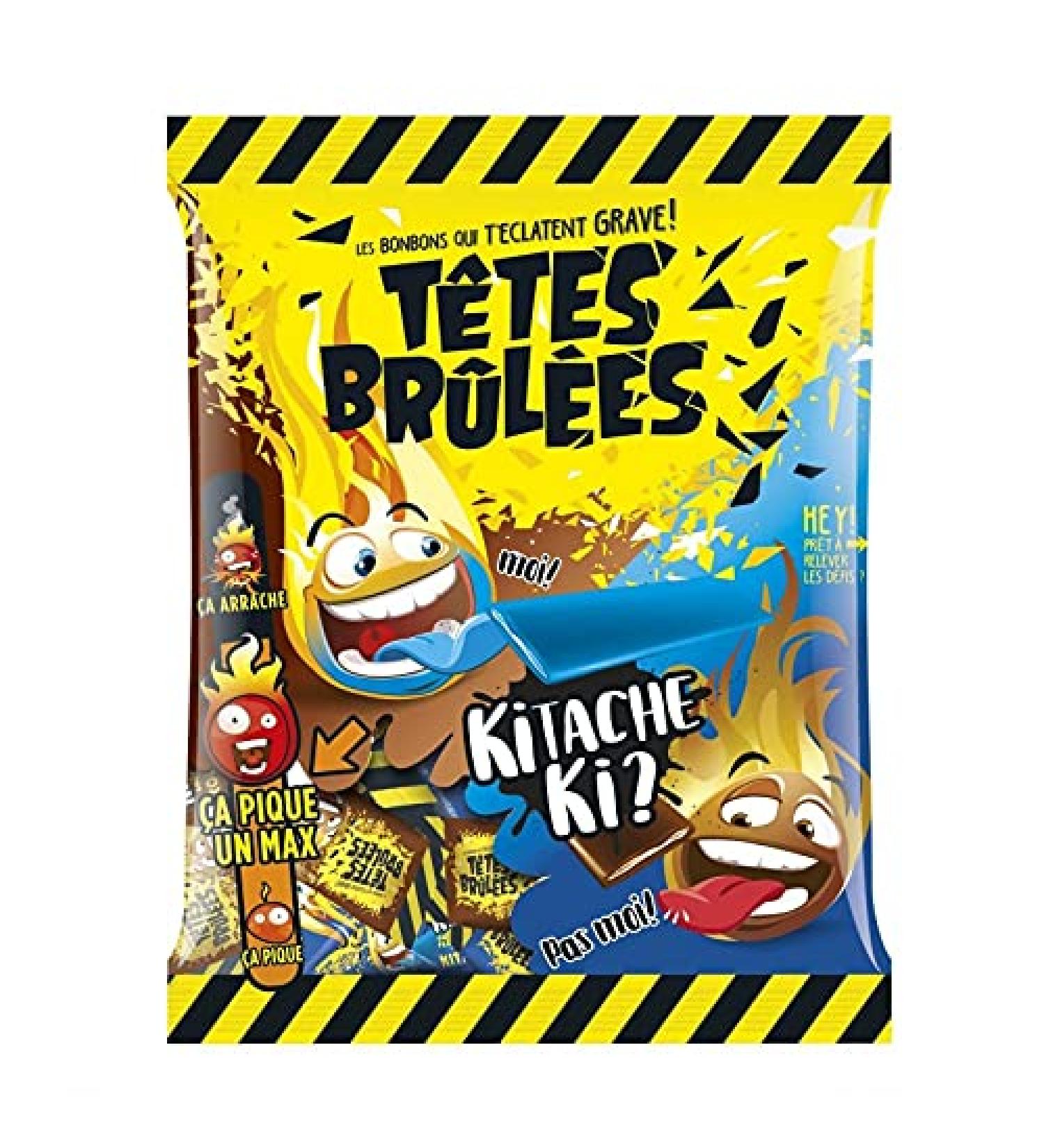 BURNT HEADS - Burnt Heads Cola Bars Kitache 200G - Pack of 4 - Special Offer - Buy Online on GoSupps.com