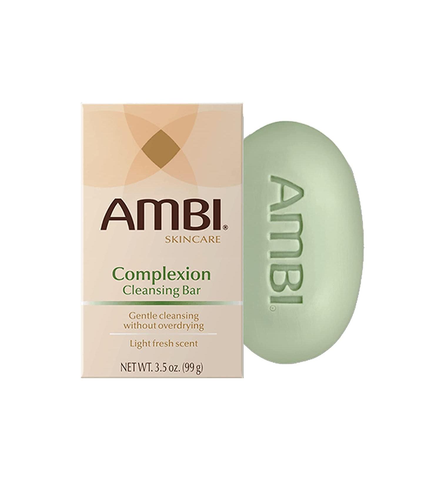 Ambi Complexion Cleansing Bar Soap 3.5 oz - Pack of 10 | Gentle Skin Cleanser - Buy Online on GoSupps.com