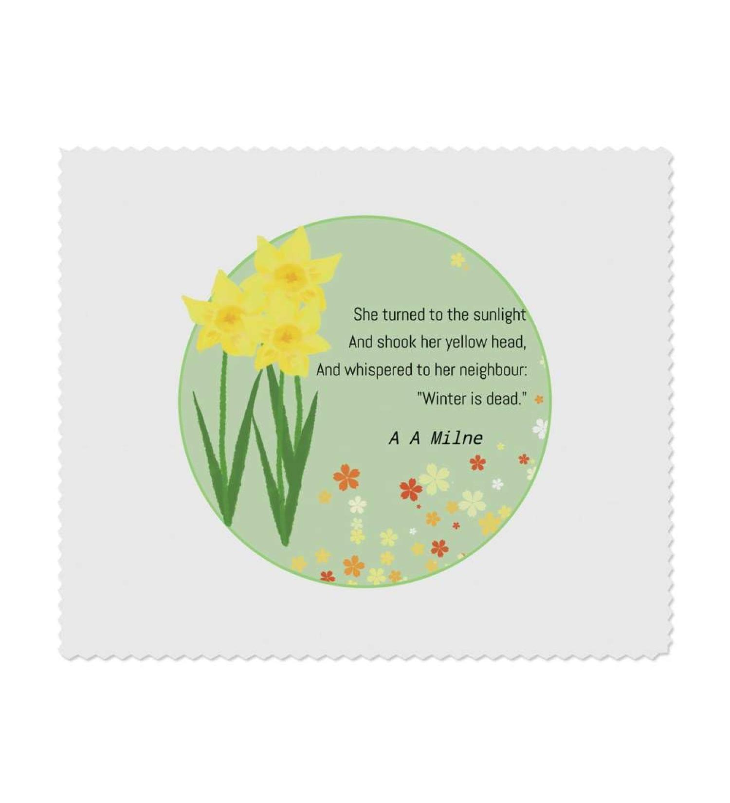 Shop Daffodils Microfiber Cleaning Cloths - Premium Quality Eco-Friendly Fast International Shipping - Buy Online on GoSupps.com