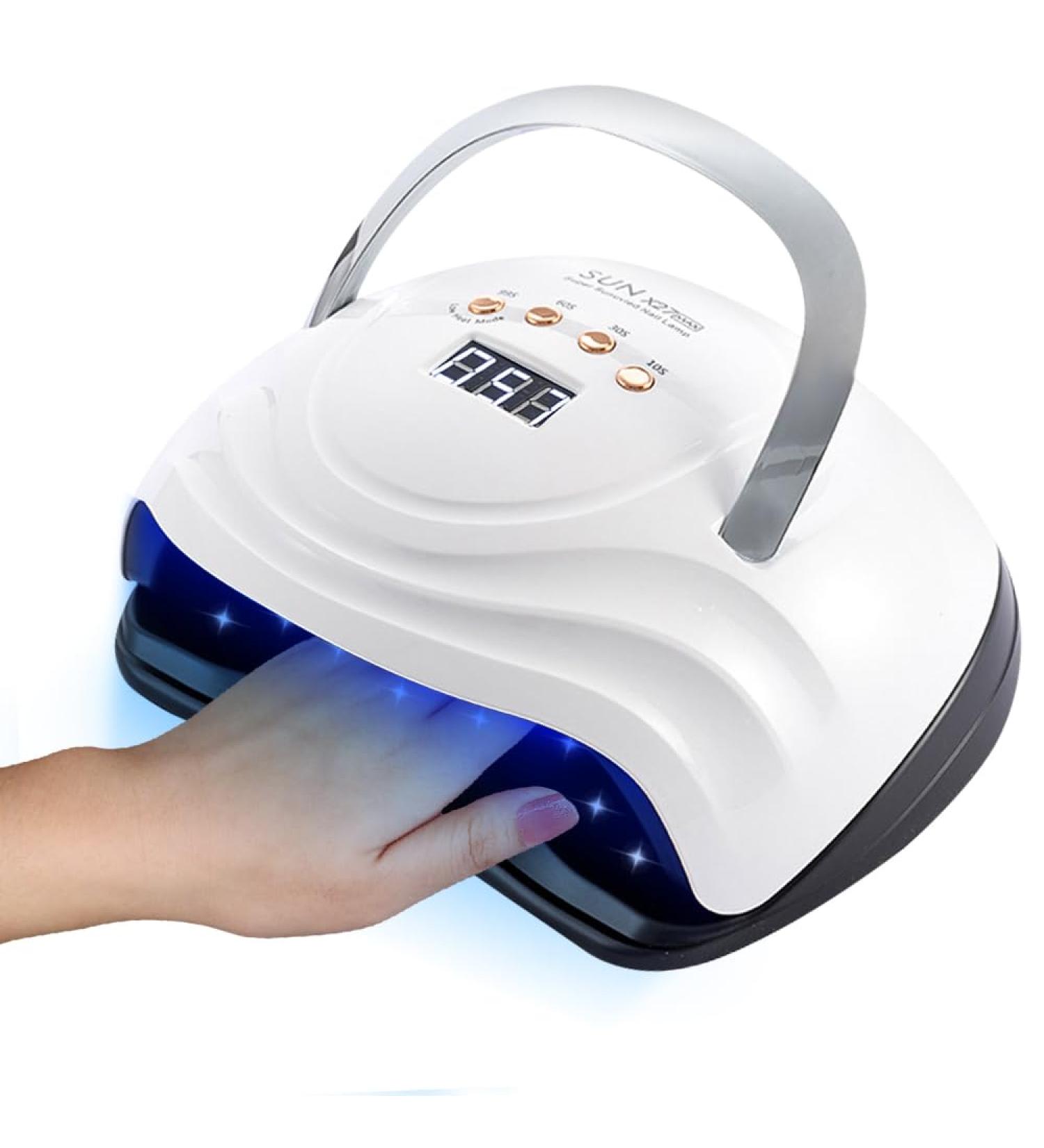 CLIUNT 380W UV Nail Lamp 81 Beads Nail Dryer UV Lamps for Gel Nails Nail Lamp for Gel Polish LED Nail Lamp with Automatic Sensor&4 Timer Setting Home and Salon Use - Buy Online on GoSupps.com