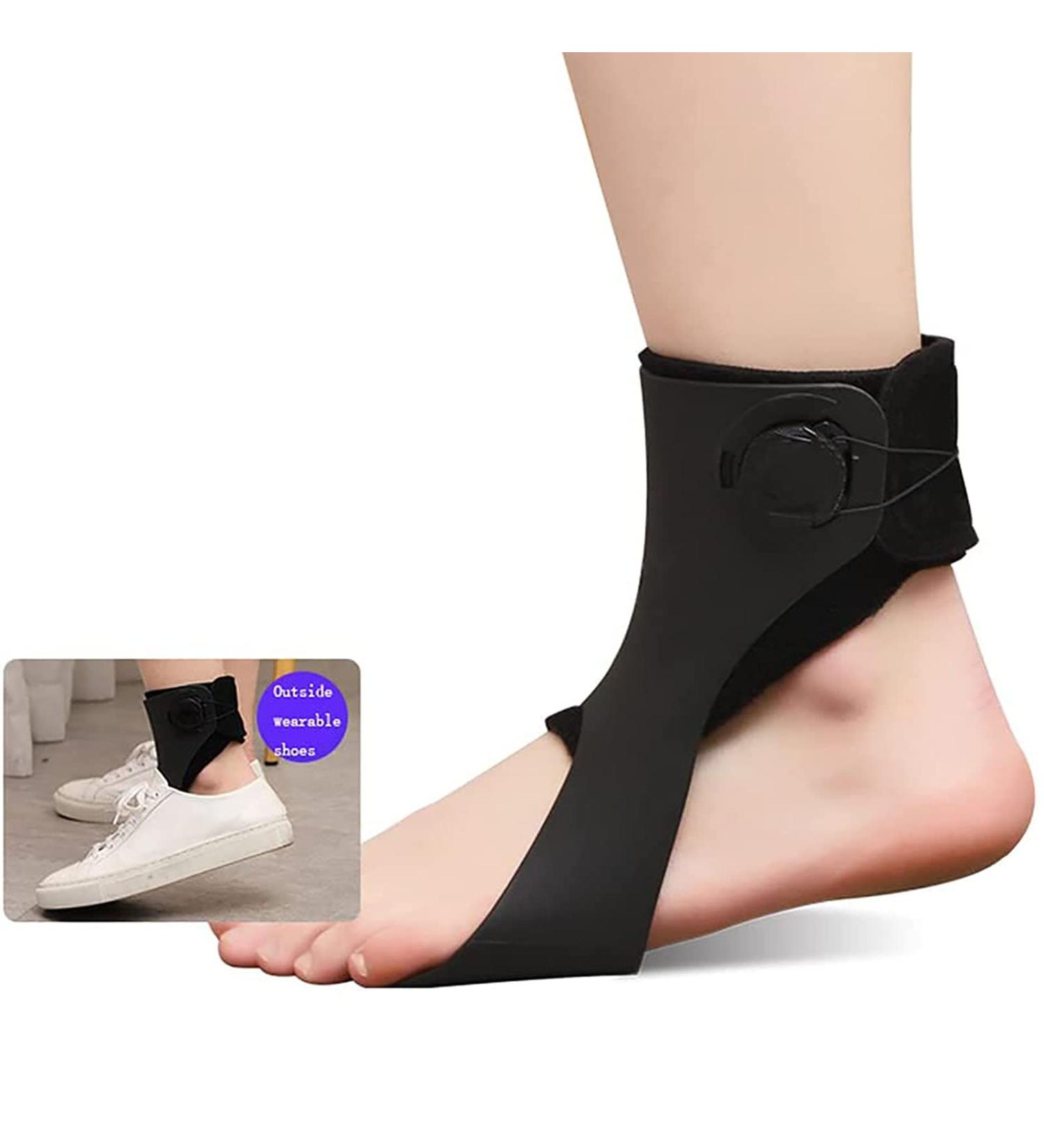 Adjustable HDGrncc Foot Lifting Orthosis | Ankle Footheber-Athese Support for Pain Relief Day & Night - Buy Online on GoSupps.com