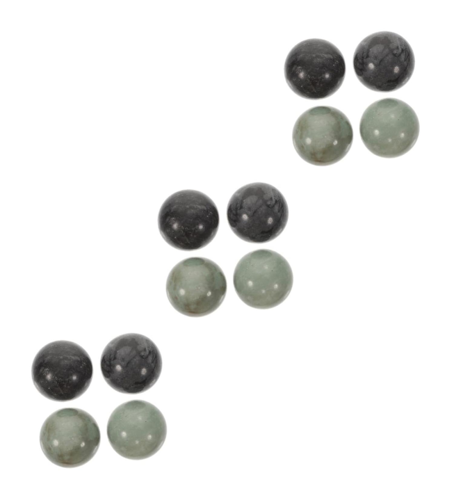 Fomiyes Green Spiky Massage Balls - 6 Sentence Marble Massage Device for Health & Fitness Exercises - Buy Online on GoSupps.com