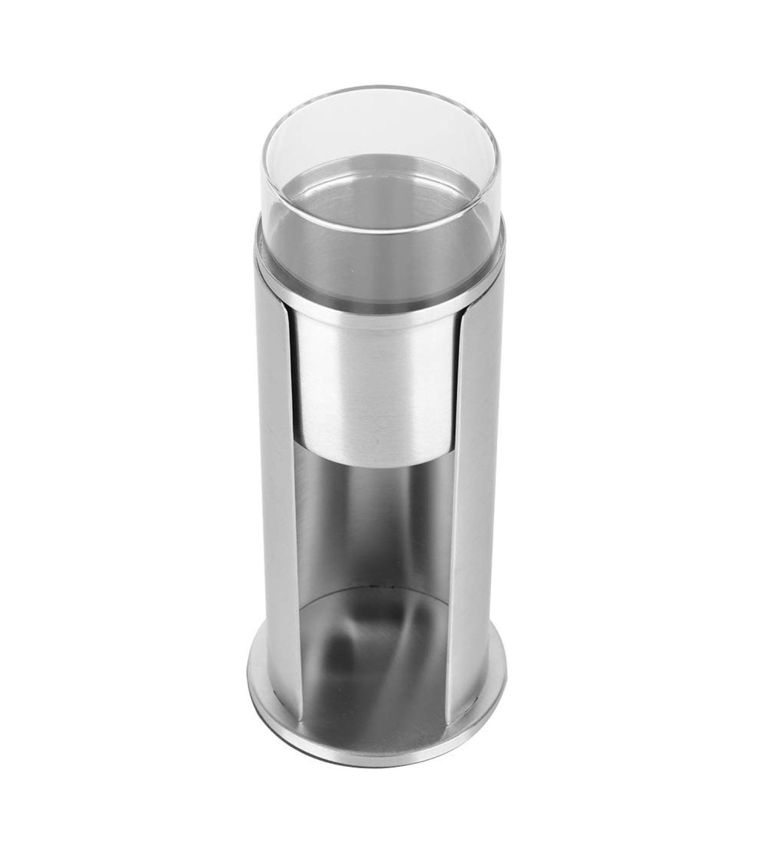 Fdit Cotton Swabs Holder | Stainless Steel Makeup Organizer Box | 2 Set Detachable Design for Cotton Swabs & Pads | Desktop Decoration - Buy Online on GoSupps.com