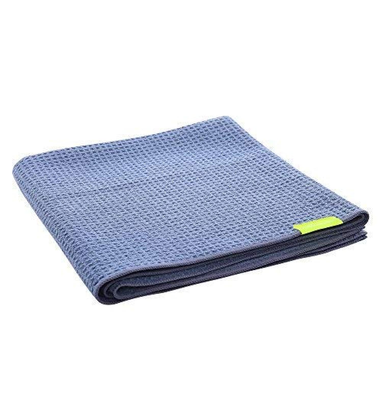 AQUIS Original Waffle Hair Towel - Ultra Absorbent Dark Grey Microfiber Towel for Thick Hair - Buy Online on GoSupps.com