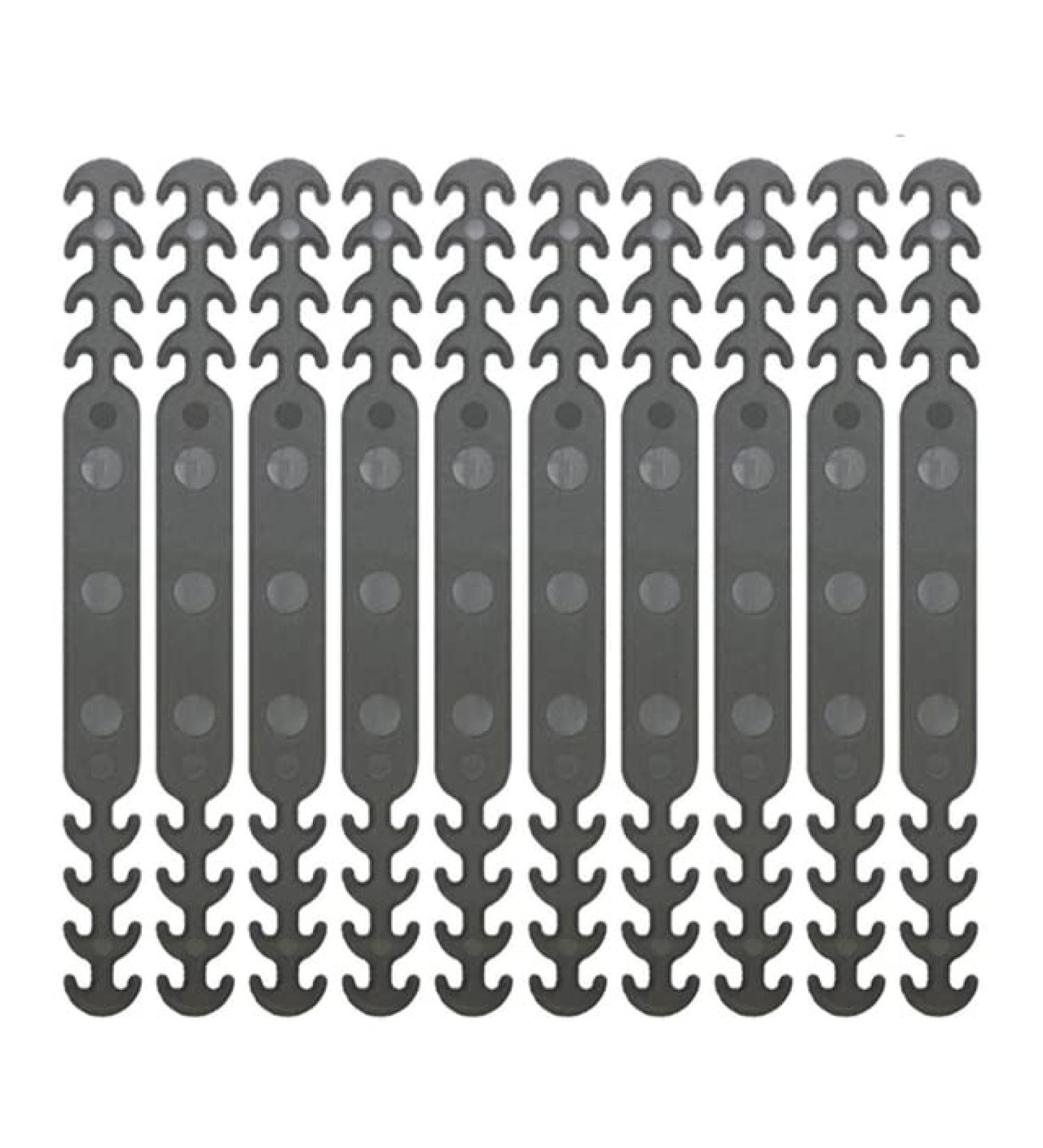 10/20 Silicone Face Ear Hooks - Adjustable Slip-Resistant Anti-Loss for Kids & Adults - Durable Black Buckle Strap - Premium Quality from China - Buy Online on GoSupps.com