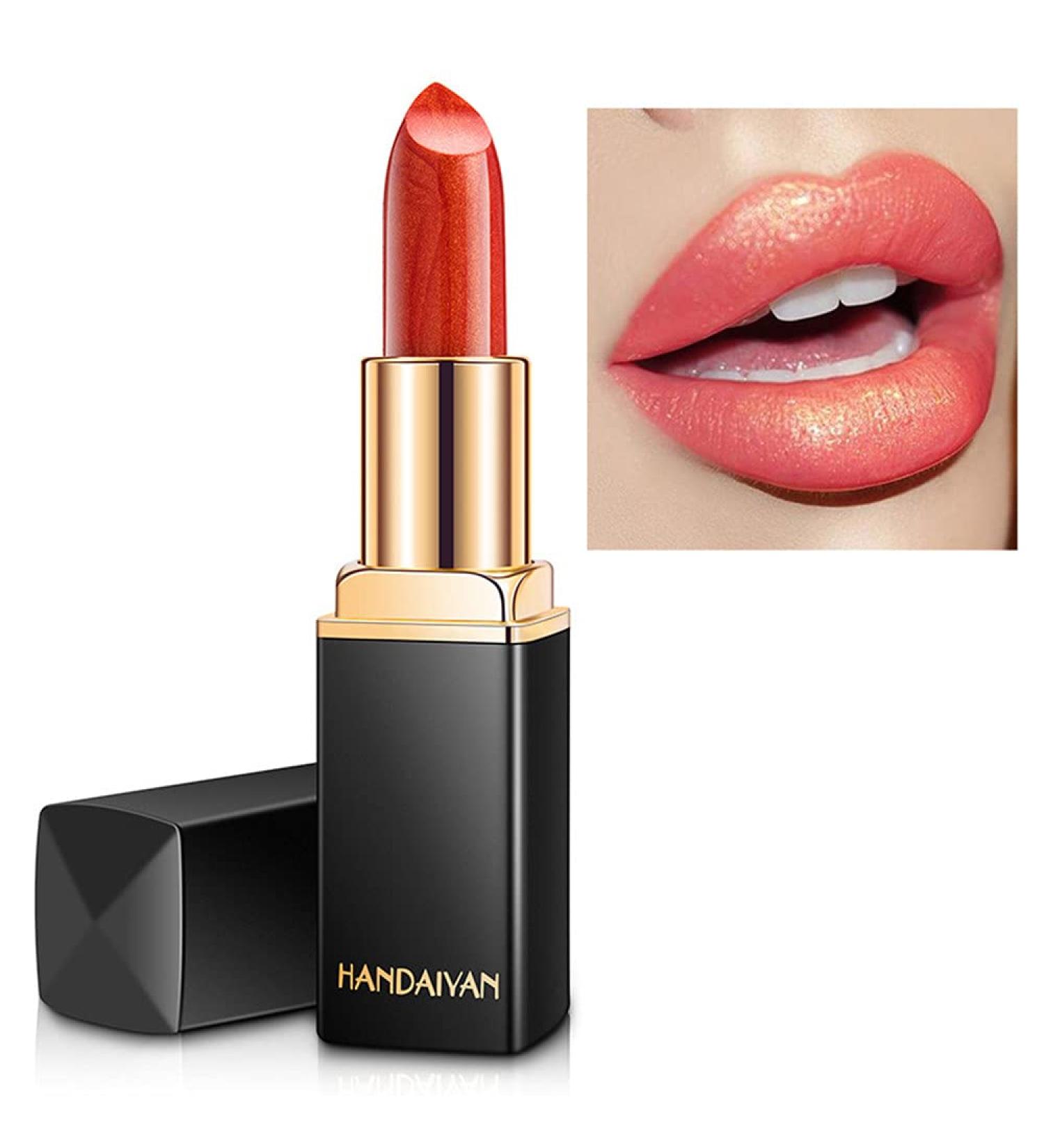 Metallic Glitter Lipstick - Luxurious Long-Lasting Moisturizing & Waterproof | Shop Now! - Buy Online on GoSupps.com