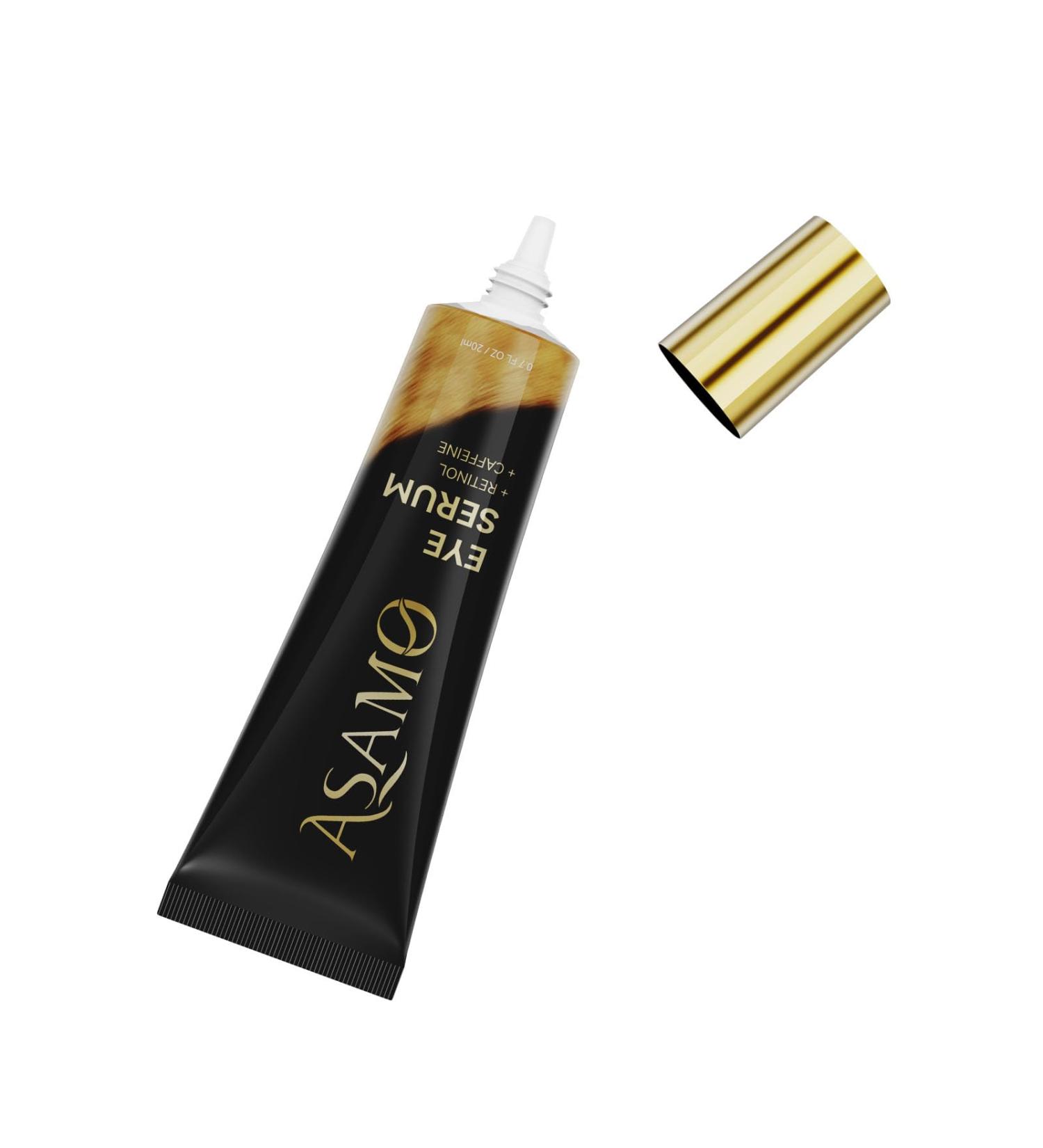 ASAMO eye serum Fast Absorbing Correction for Puffy Eye Bags Fine Lines Dark Circles Wrinkles 48Hr Hydrating Under Eye Cream-ZZ04 - Buy Online on GoSupps.com