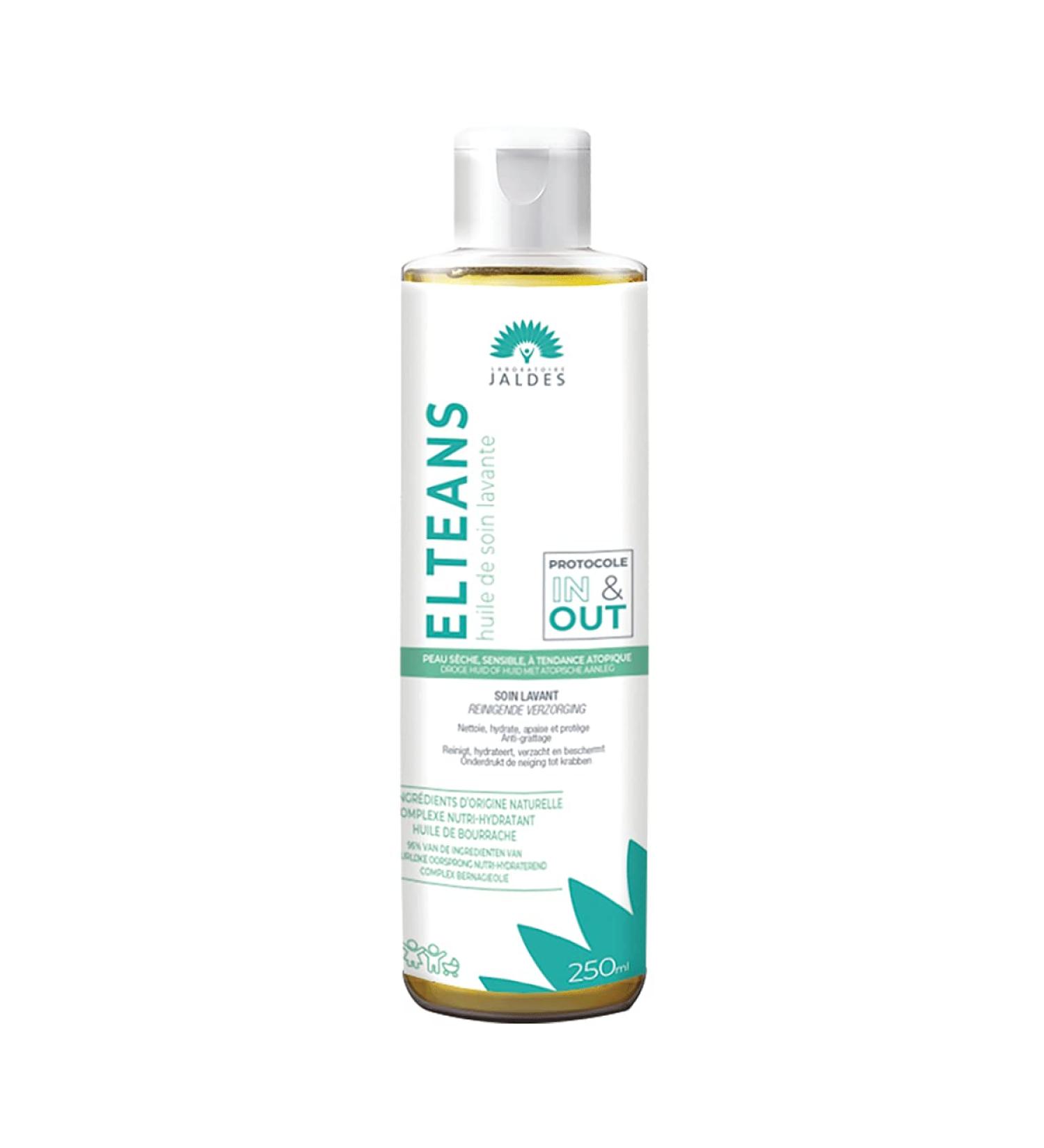 ELTEANS Huile de Soin Lavante 250ml | Peaux s ches sensibles et tendance atopique | Corps cheveux et visage | Nettoie hydrate et apaise | LABORATOIRE JALDES Sans parfum 250 ml (Lot de 1) - Buy Online on GoSupps.com