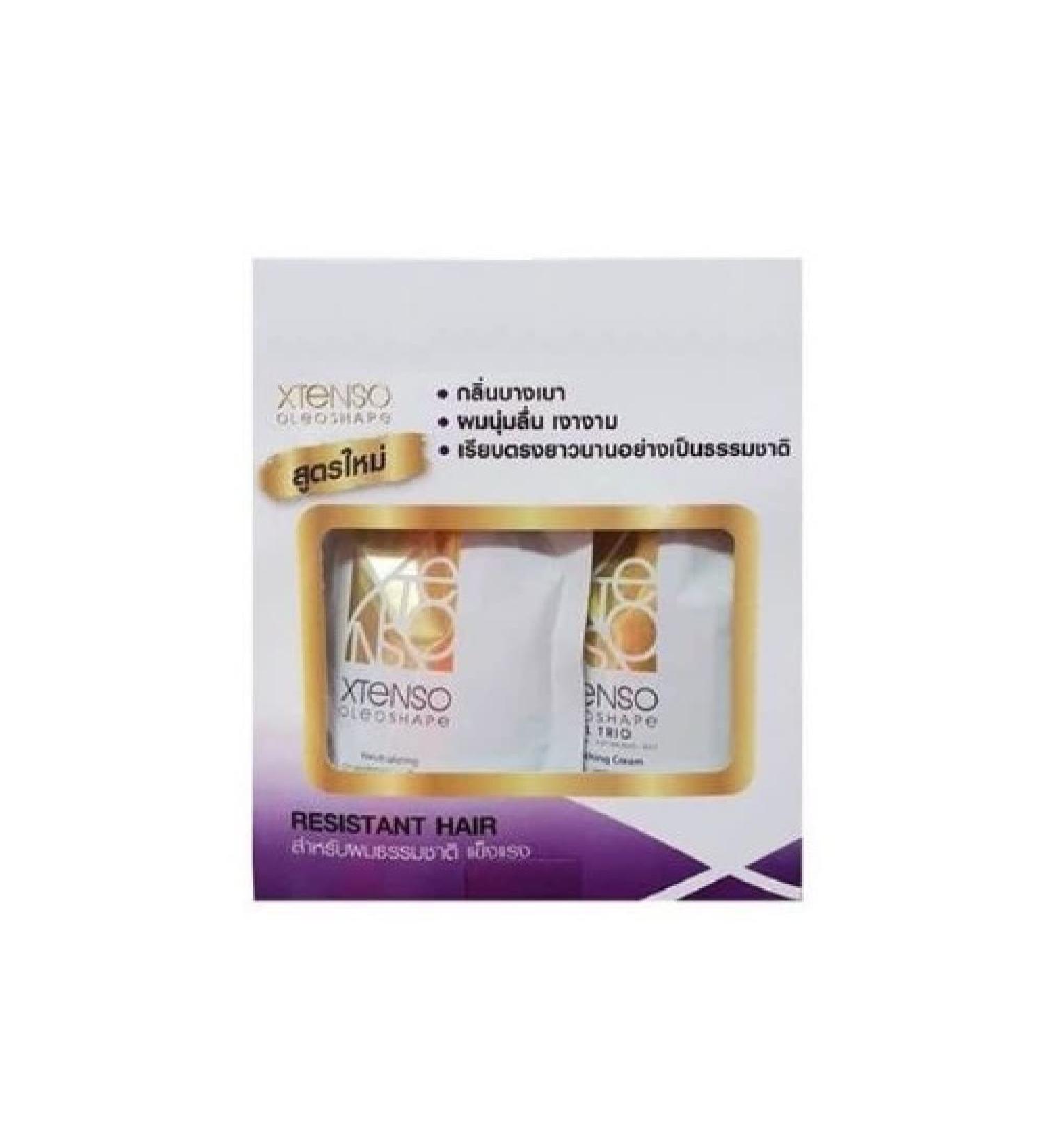 L XTENSO Hair Straightener Cream For Natural Resistant Hair