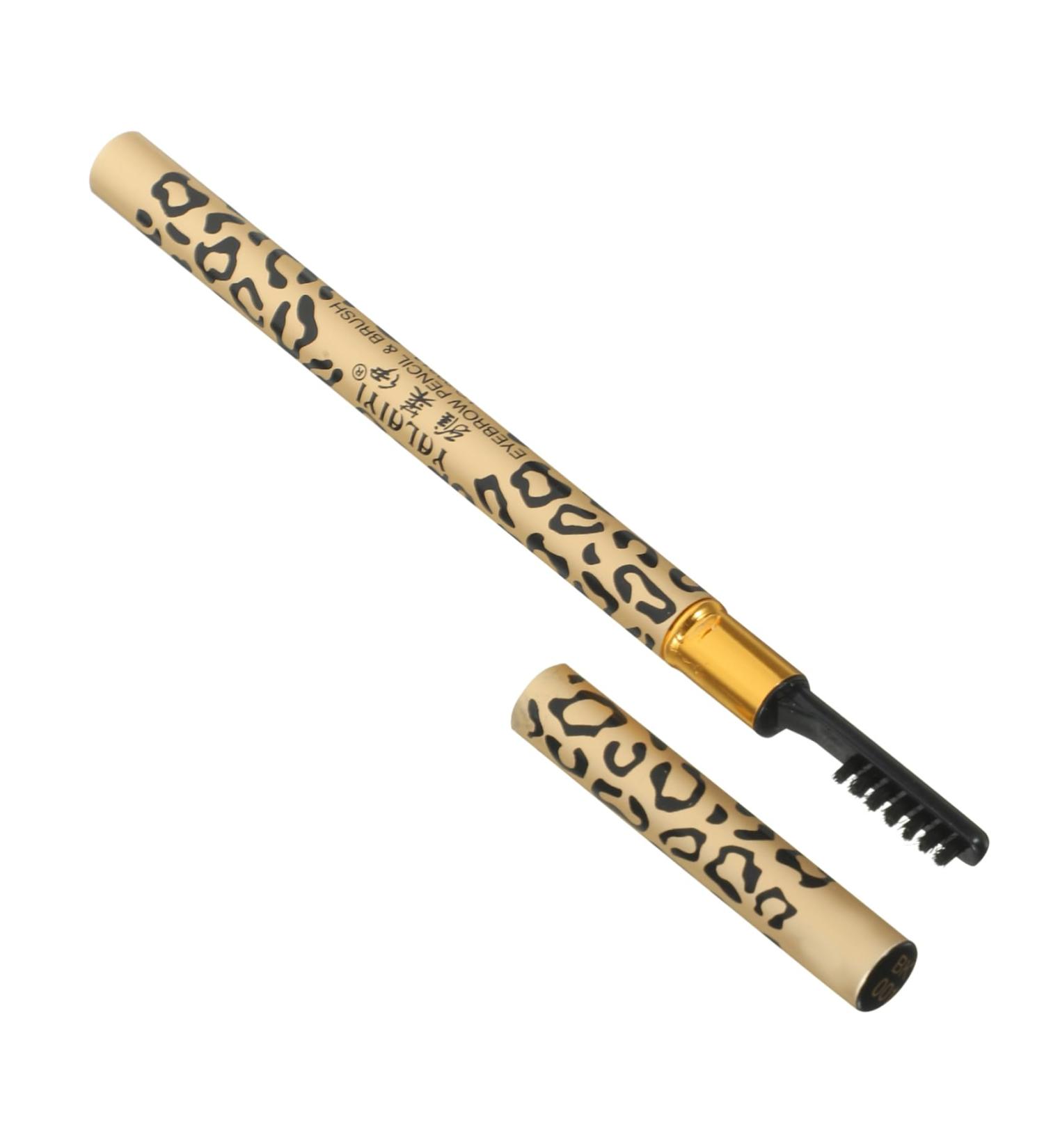 Mipcase 2pcs Makeup Palettes Black Pencils Long Lasting Eyebrow Pencils Eyebrow Brush Water Proof Makeup Pen 1 count (Pack of 1) Black - Buy Online on GoSupps.com