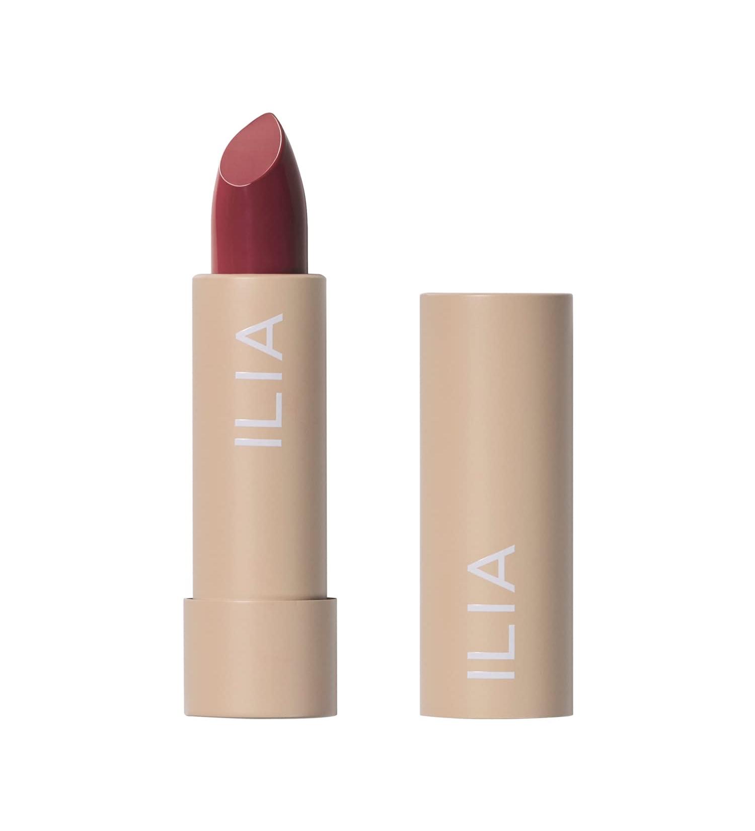 ILIA Color Block Lipstick | Wild Aster 0.14 oz - Non-Toxic Vegan & Cruelty-Free Makeup - Buy Online on GoSupps.com