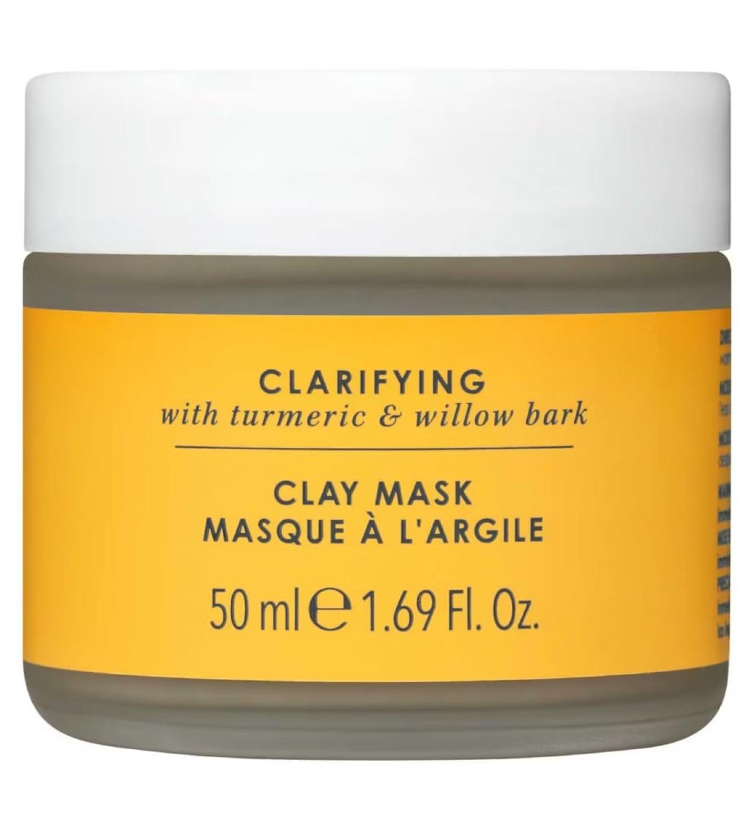 BotanicTurmeric and Willow Bark Clarifying Clay Face Mask - Buy Online on GoSupps.com
