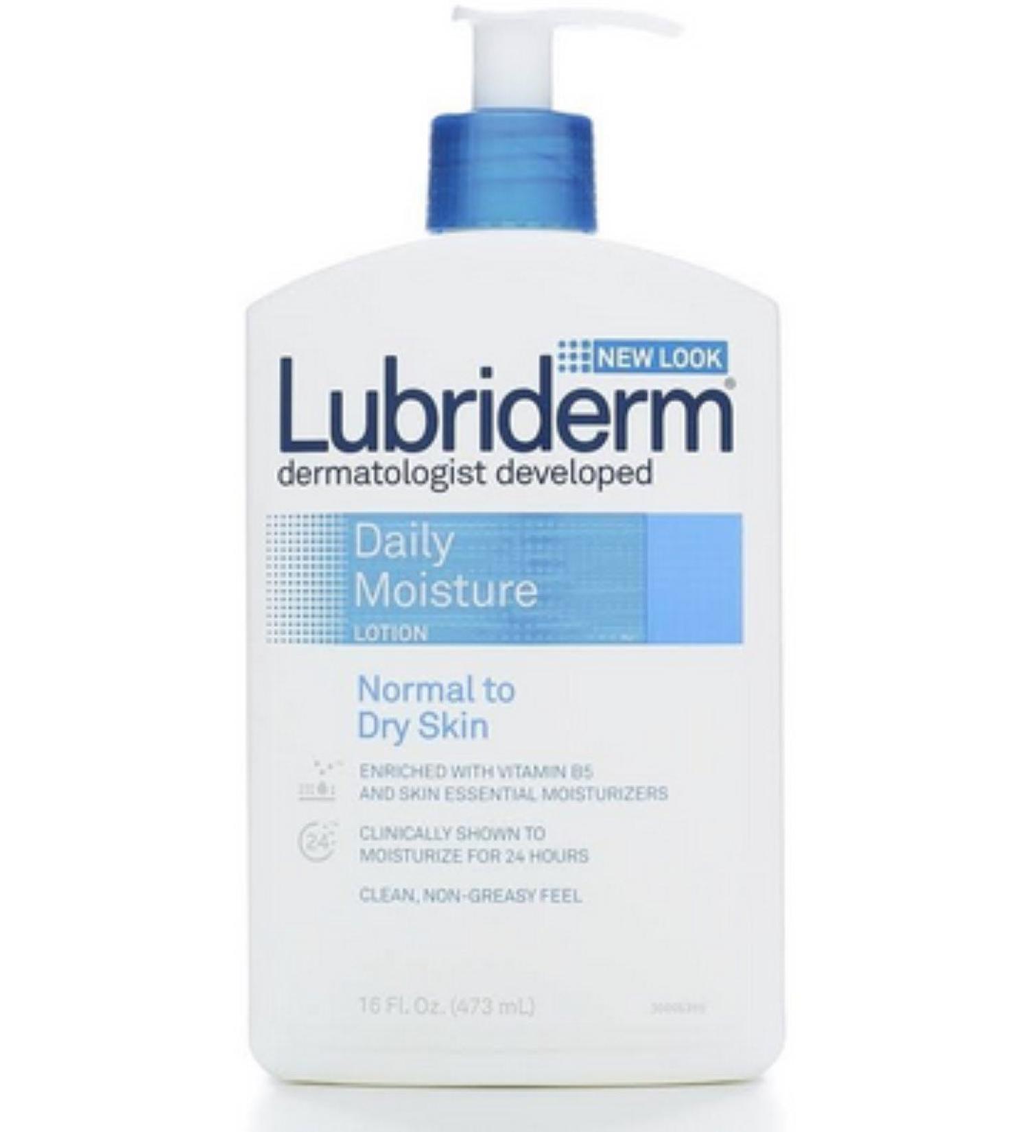 Lubriderm Daily Moisture Lotion 16 oz (5 Pack)
