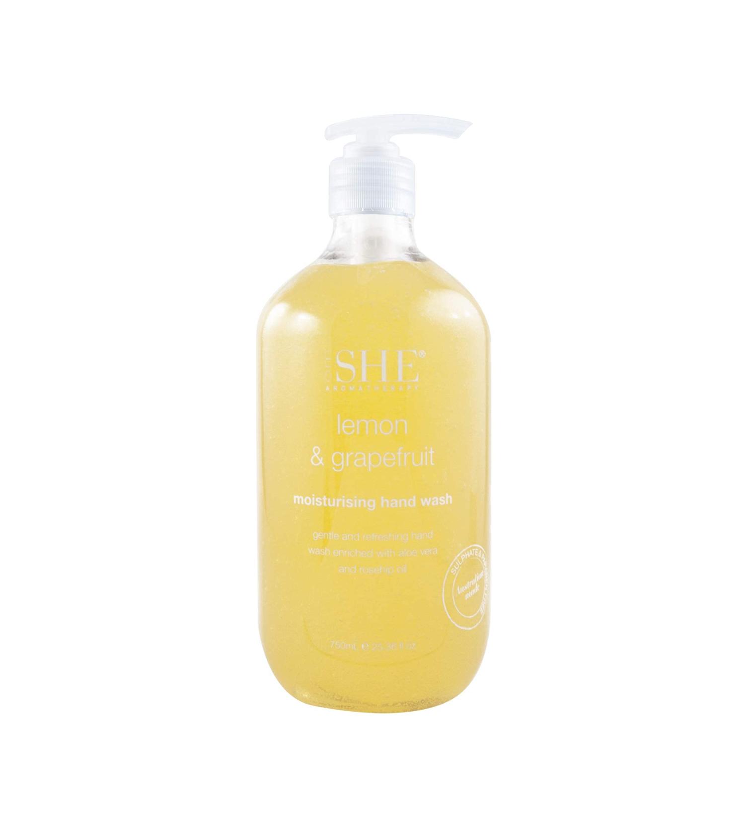 Om She Aromatherapy Moisturising Hand Wash - Lemon & Grapefruit