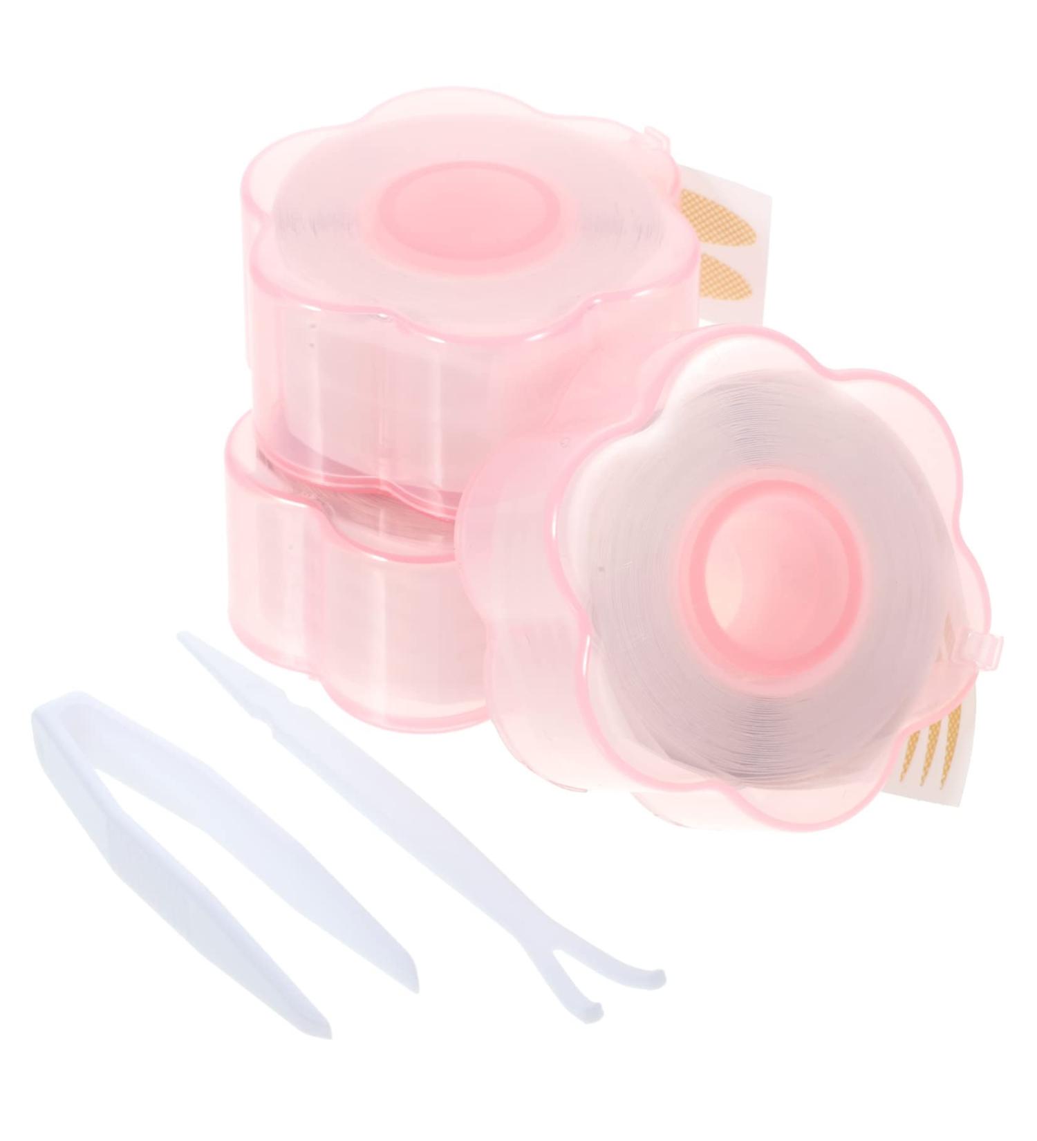NOLITOY 3 Rolls Lace Double Eyelid Sticker Lifting Belt Invisible Eyelid Tape Adhesive Eye Lifter Tape Eyes - Buy Online on GoSupps.com