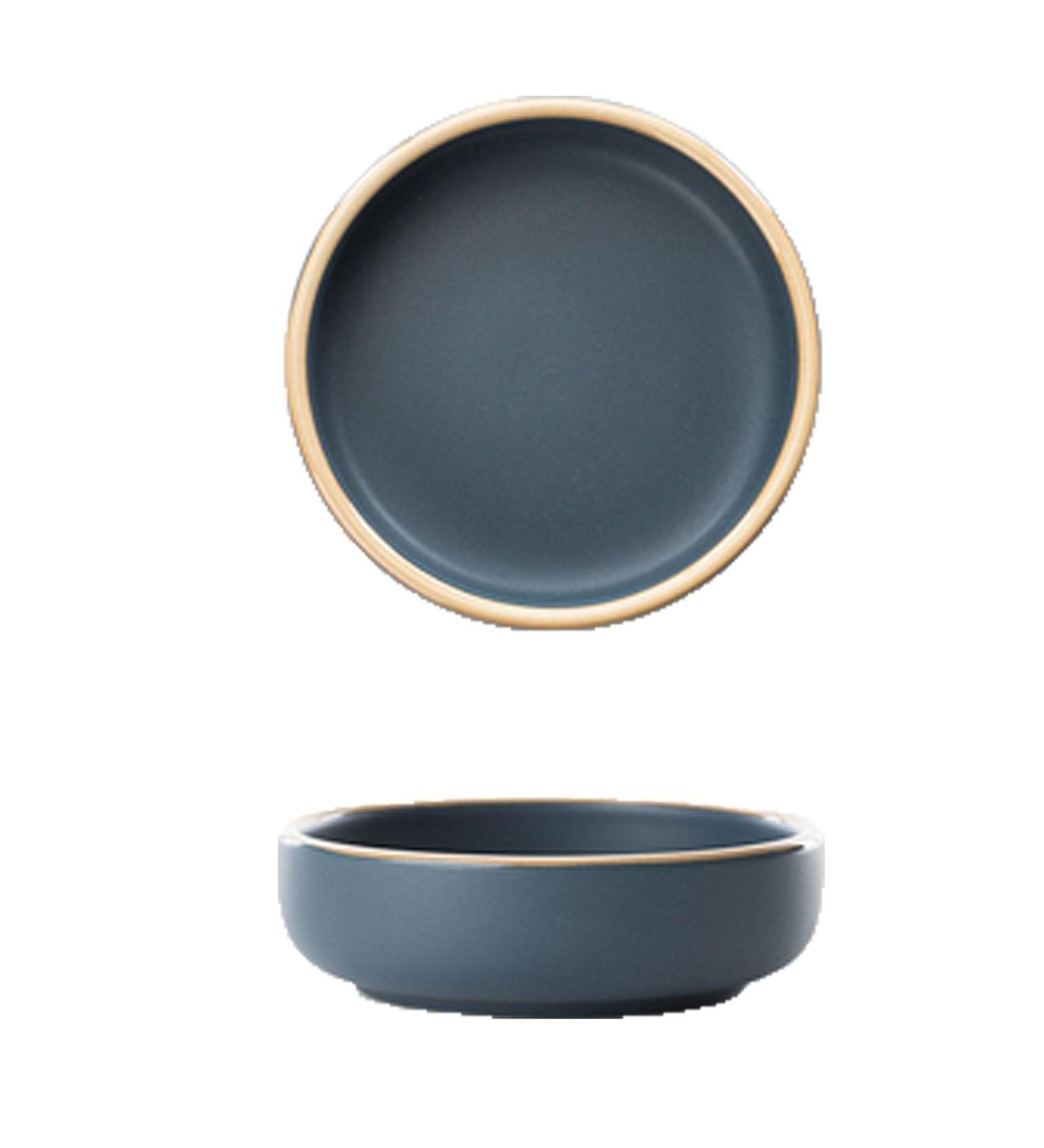 Fruit Bowl Snack Containers Dip Bowl Set Ceramic Condiments Snack Serving Plate Round Suitable for Salad Spices Spice Snacks and Appetizers 5pc Breakfast Bowls (Color : B) (C) - Buy Online on GoSupps.com