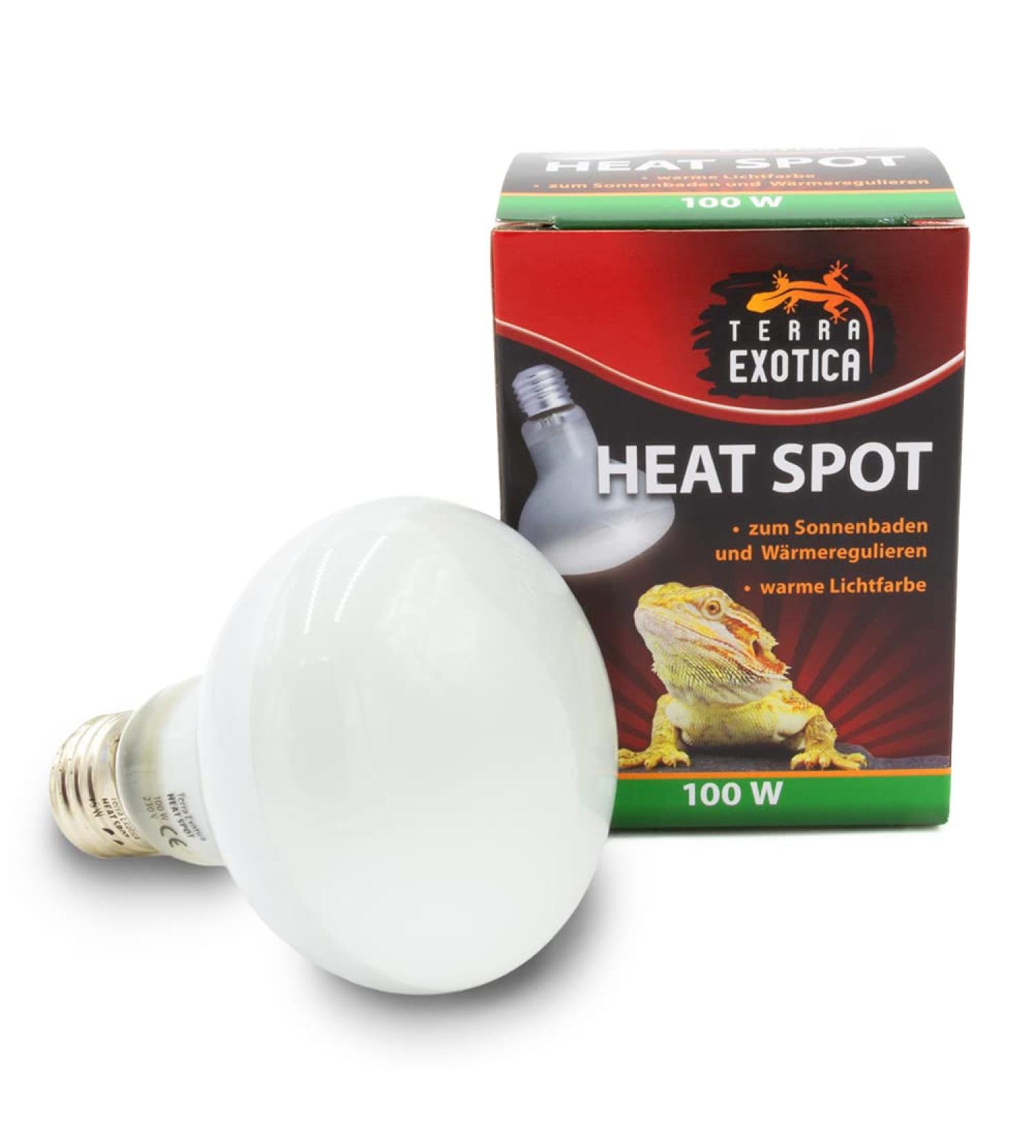 Terra Exotica 100W Heat Spot 3 Pack - Ideal Reptile Terrarium Lighting & Heat Lamps - 25W to 150W Options Available - Buy Online on GoSupps.com