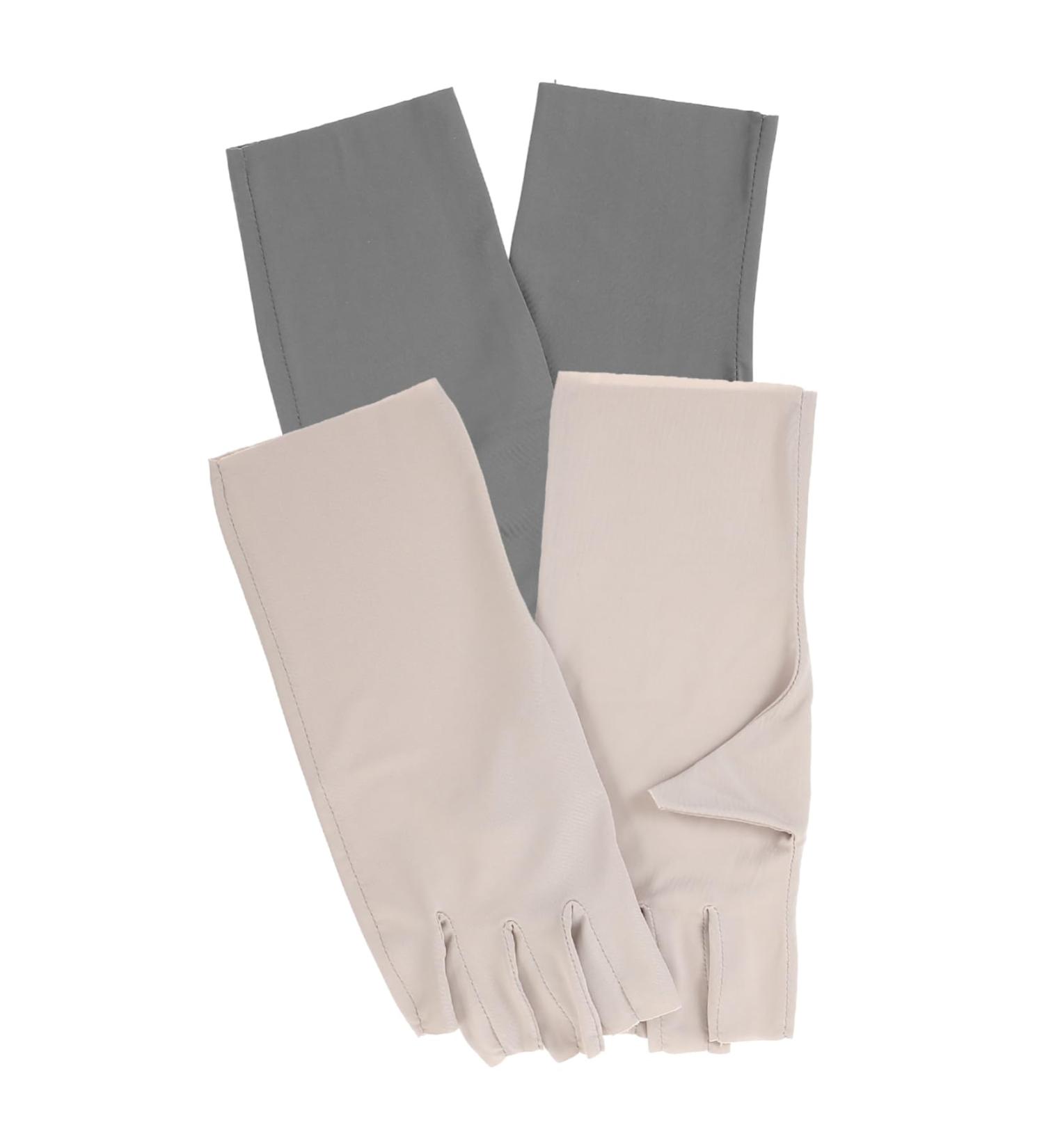 POPETPOP 2 Pairs Women's Sun Protection Gloves Protective Gloves for Manicure Nail Art Uv Gloves Uv Protection Gloves for Nail Manicure Uv Gloves Nail Art Accessory Nylon Nail Lamp Summer - Buy Online on GoSupps.com