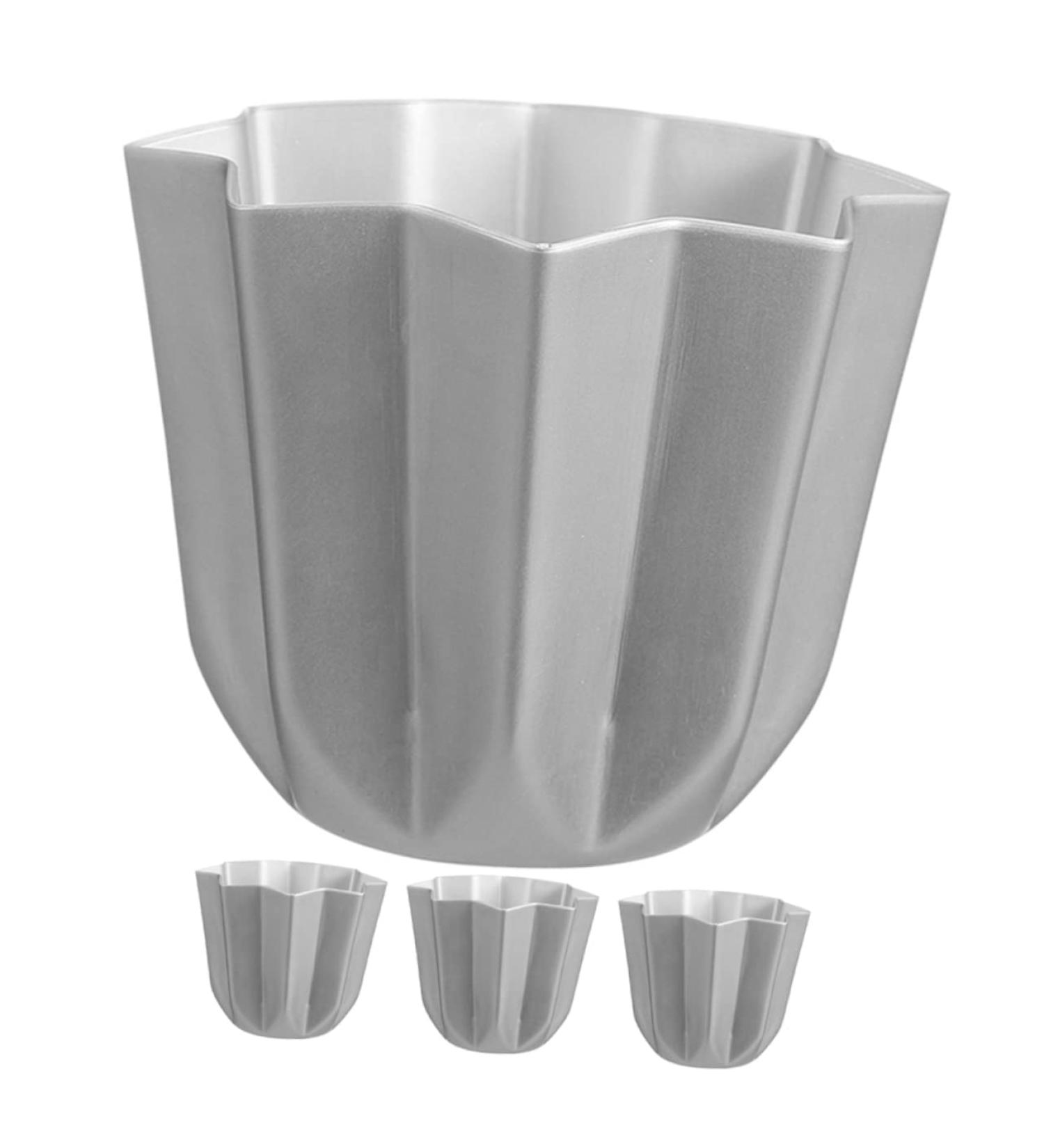 OUNONA 4pcs Cake Mold Bread Loaf Pans for Baking Octagonal Bread Mold Cake Container Cake Mould Cupcake Pan Cake Making Tool Cake Decorating Tools Cheese Making Tools Gold Aluminum Alloy 7.60X7.60X6.20CM - Buy Online on GoSupps.com
