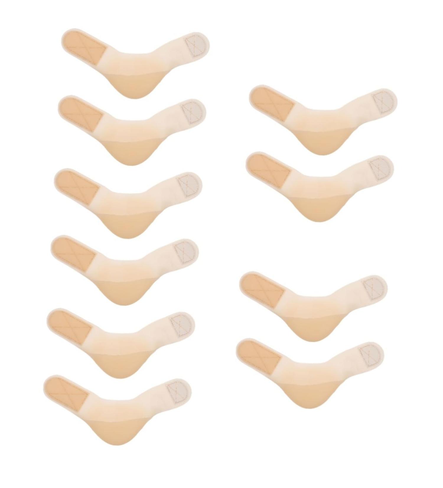 5 Pairs Heel Protector Cushions - Anti-Cracking Breathable Heel Pads for Ultimate Comfort & Support - Ideal for Outdoor Use - Buy Online on GoSupps.com