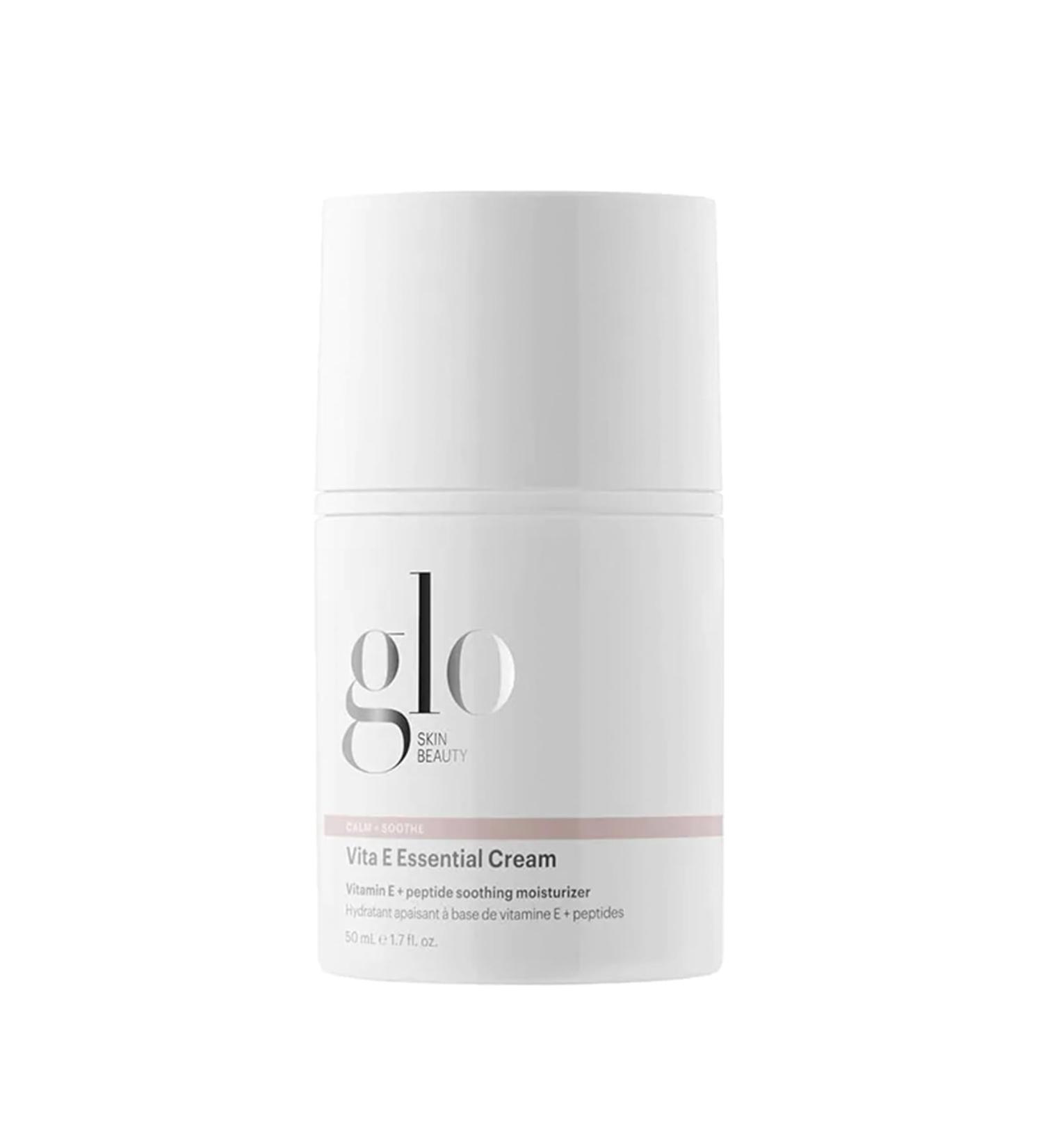 Glo Skin Beauty Vita E Essential Cream - Medium Weight Moisturizer for Soothing & Calming Dry Irritated Skin | International Shipping Available - Buy Online on GoSupps.com