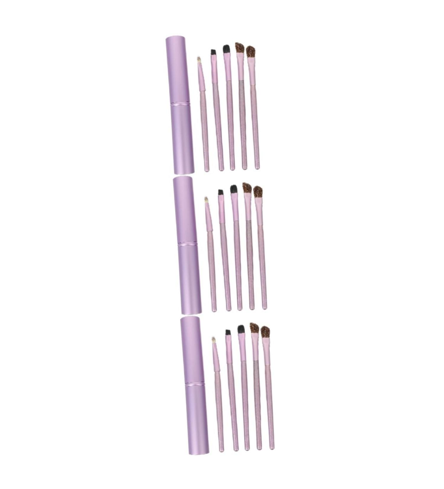 FOMIYES 15 Pcs Horsehair Eyeshadow Brush Makeup Brush Girls Eyeshadow Brush Eye Brush for Makeup Make up - Buy Online on GoSupps.com