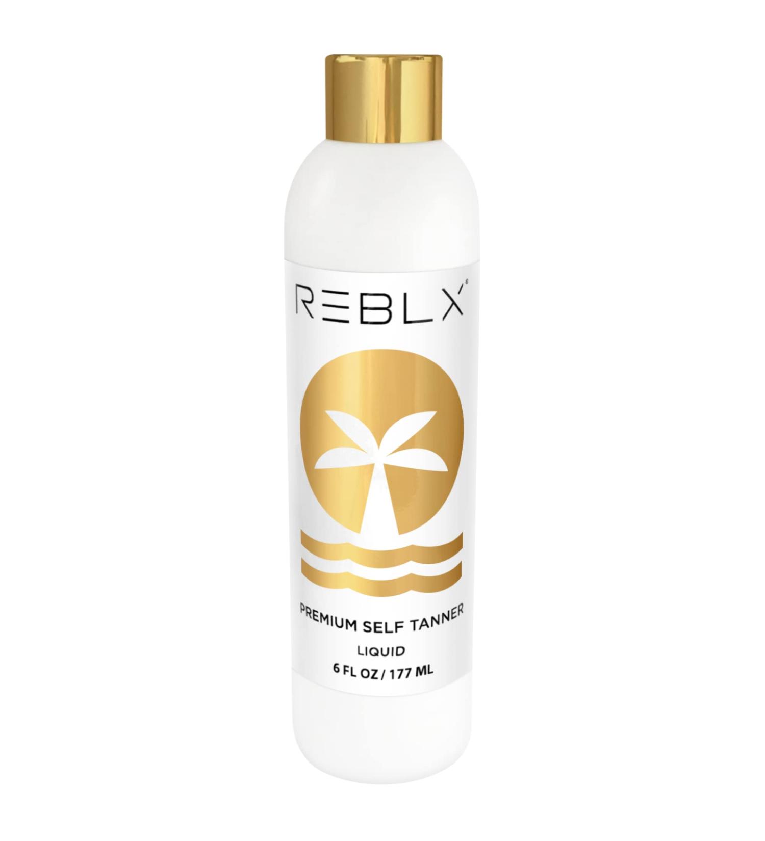 REBLX Premium Self Tanner - Natural Vegan Sunless Tanner for Face & Body - Cruelty-Free, Made in USA - Buy Online on GoSupps.com