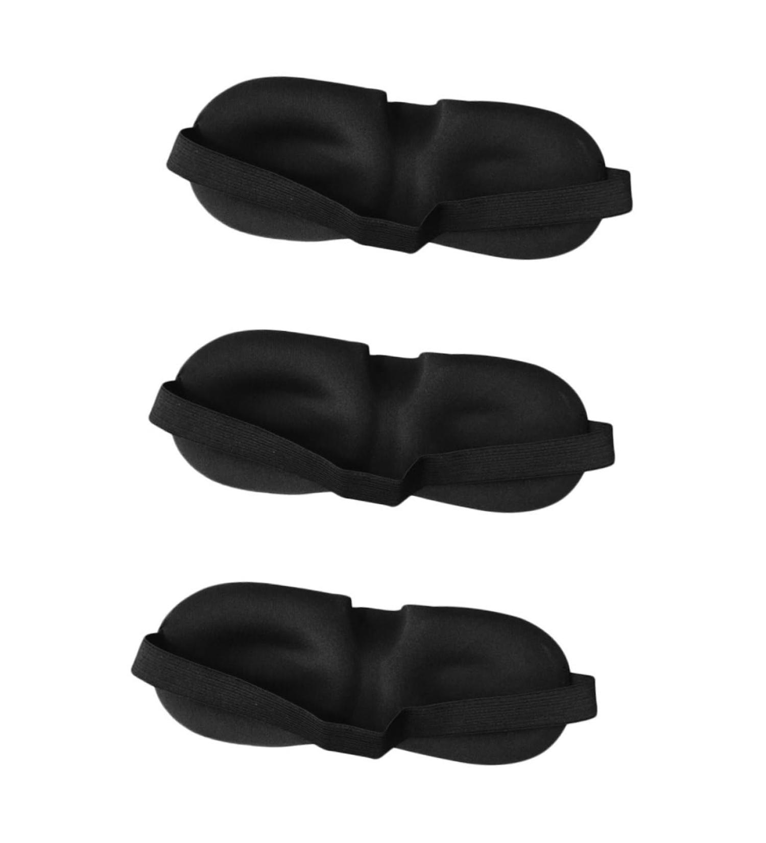 Hemoton 5Pcs 3D Stereo Goggles Supple Eye Masks - Light Blocking Sleep Masks for Travel and Home Use - Buy Online on GoSupps.com